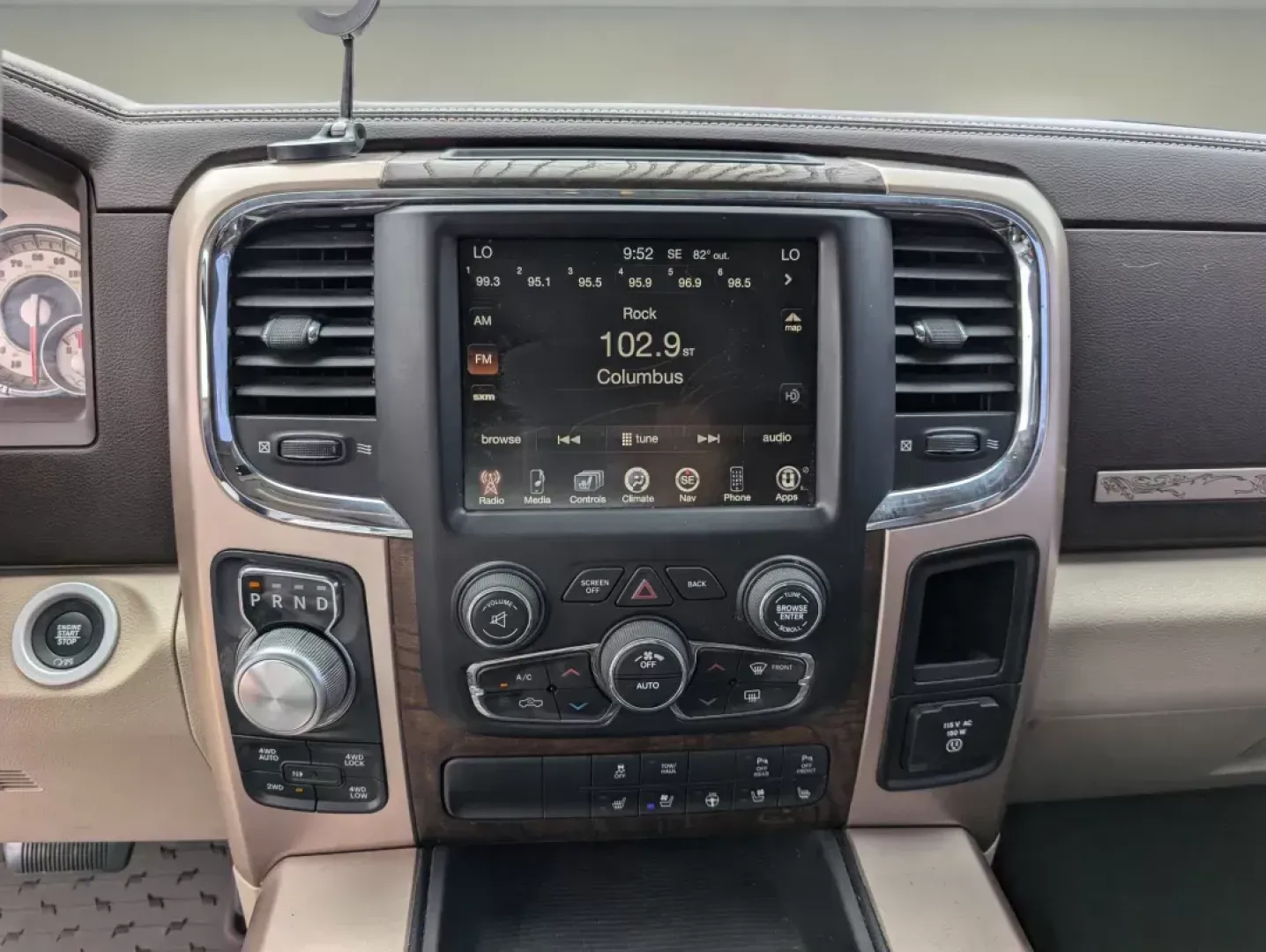 2015 /Lt Frost Beige/Brown Ram 1500 Laramie Longhorn (1C6RR7PT3FS) with an Regular Unleaded V-8 5.7 L/345 engine, 8-Speed Automatic w/OD transmission, located at 804 22nd Ave, Phenix City, AL, 36870, (334) 297-1860, 32.484749, -85.024475 - **Your Adventure Awaits with the 2015 Ram 1500 Laramie Longhorn at Gils Auto - Phenix City #2!**<br /> <br /> Are you ready to elevate your driving experience? Whether you need a reliable truck for daily commutes, a capable vehicle for weekend adventures, or a robust option for your growing family, - Photo#14
