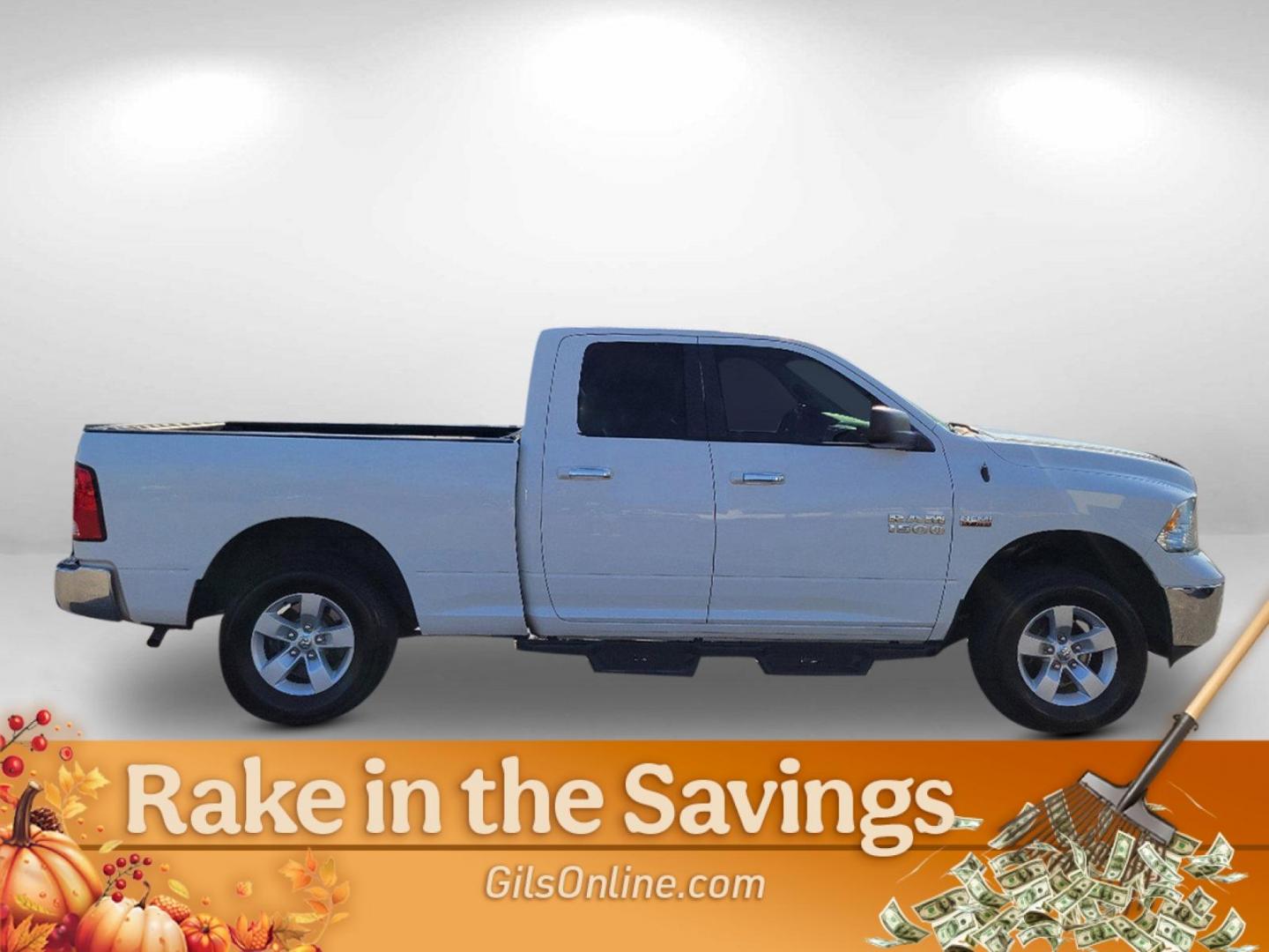 2015 Bright White Clearcoat /Diesel Gray/Black Ram 1500 SLT (1C6RR6GT0FS) with an Regular Unleaded V-8 5.7 L/345 engine, 8-Speed Automatic w/OD transmission, located at 804 22nd Ave, Phenix City, AL, 36870, (334) 297-1860, 32.484749, -85.024475 - 2015 Ram 1500 SLT - Photo#3