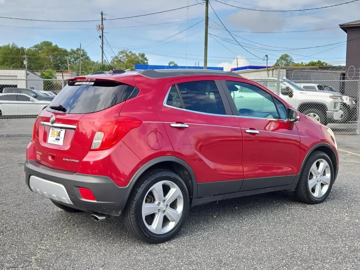 2016 /Ebony Buick Encore (KL4CJASB9GB) with an Other engine, located at 3959 U.S. 80 W, Phenix City, AL, 36870, (334) 297-4885, 32.469296, -85.135185 - Experience the perfect blend of style, comfort, and versatility with the stunning 2016 Buick Encore, now available at Gils Auto in Phenix City, AL. Whether you're a growing family looking for a reliable SUV, a commuter needing a fuel-efficient vehicle, or someone ready for weekend adventures, this E - Photo#5