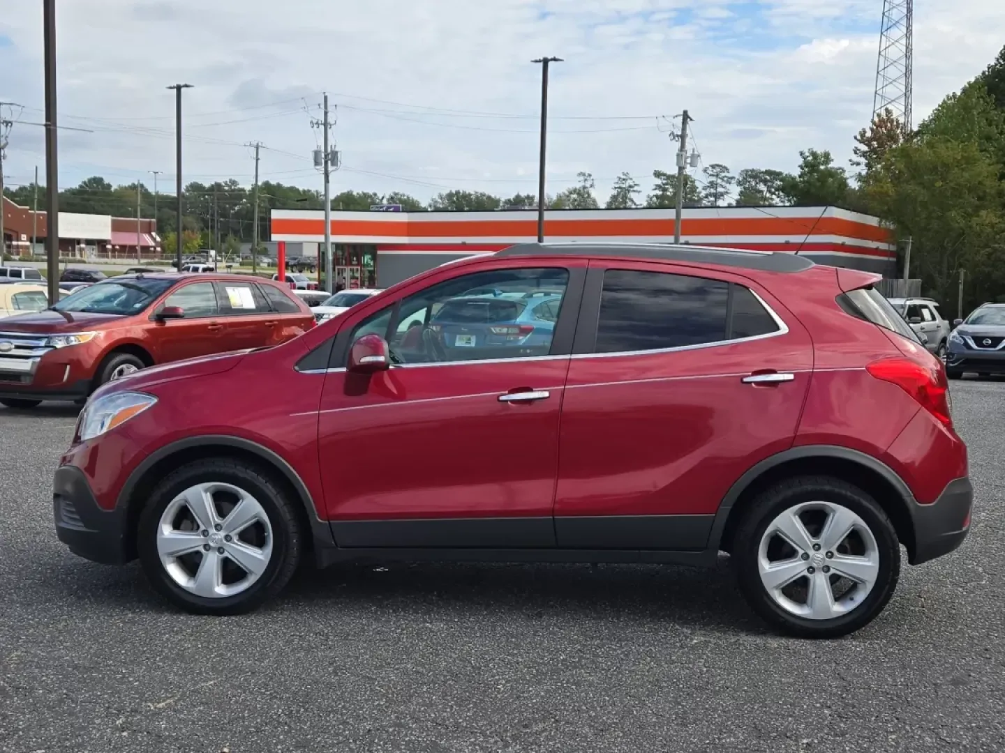 2016 /Ebony Buick Encore (KL4CJASB9GB) with an Other engine, located at 3959 U.S. 80 W, Phenix City, AL, 36870, (334) 297-4885, 32.469296, -85.135185 - Experience the perfect blend of style, comfort, and versatility with the stunning 2016 Buick Encore, now available at Gils Auto in Phenix City, AL. Whether you're a growing family looking for a reliable SUV, a commuter needing a fuel-efficient vehicle, or someone ready for weekend adventures, this E - Photo#8