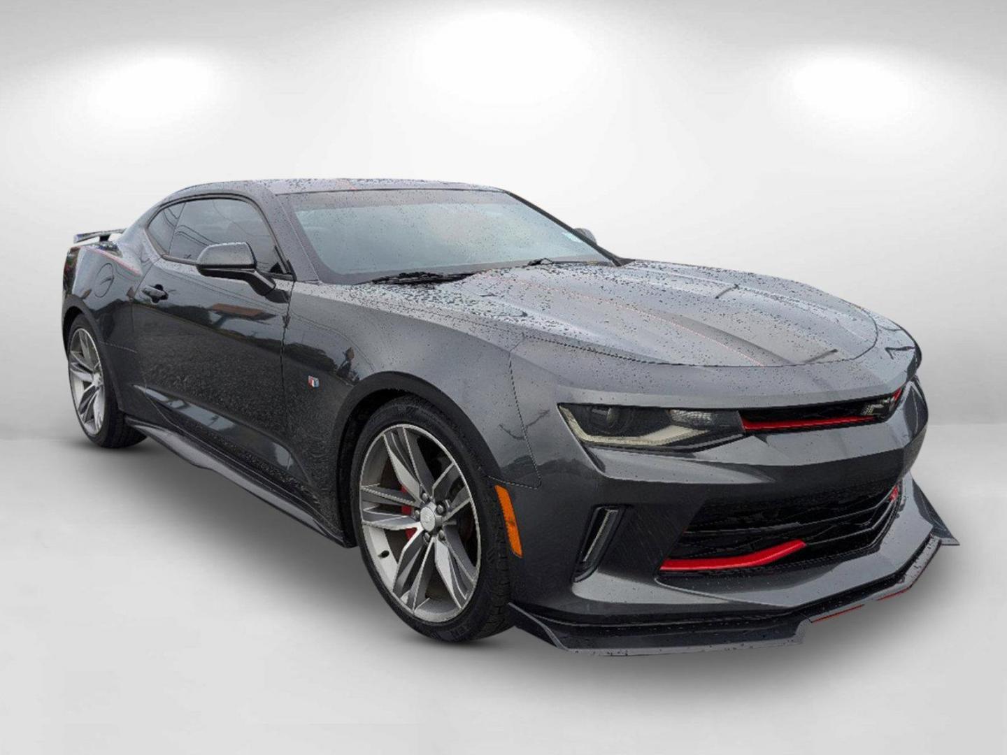 2016 /Medium Ash Gray Chevrolet Camaro 1LT (1G1FB1RS6G0) with an Gas V6 3.6L/222 engine, 8-Speed Automatic transmission, located at 804 22nd Ave, Phenix City, AL, 36870, (334) 297-1860, 32.484749, -85.024475 - 2016 Chevrolet Camaro 1LT - Photo#2