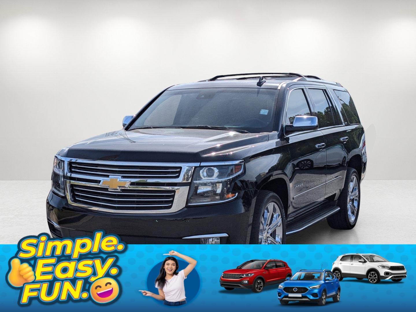 2016 /Jet Black Chevrolet Tahoe LTZ (1GNSCCKC5GR) with an Gas/Ethanol V8 5.3L/325 engine, 6-Speed Automatic transmission, located at 3959 U.S. 80 W, Phenix City, AL, 36870, (334) 297-4885, 32.469296, -85.135185 - 2016 Chevrolet Tahoe LTZ - Photo#0