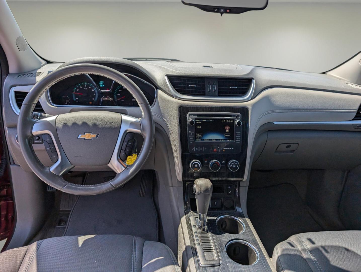 2016 /Dark Titanium/Light Titanium Chevrolet Traverse LT (1GNKVGKD8GJ) with an Gas V6 3.6L/217 engine, 6-Speed Automatic transmission, located at 804 22nd Ave, Phenix City, AL, 36870, (334) 297-1860, 32.484749, -85.024475 - 2016 Chevrolet Traverse LT - Photo#12