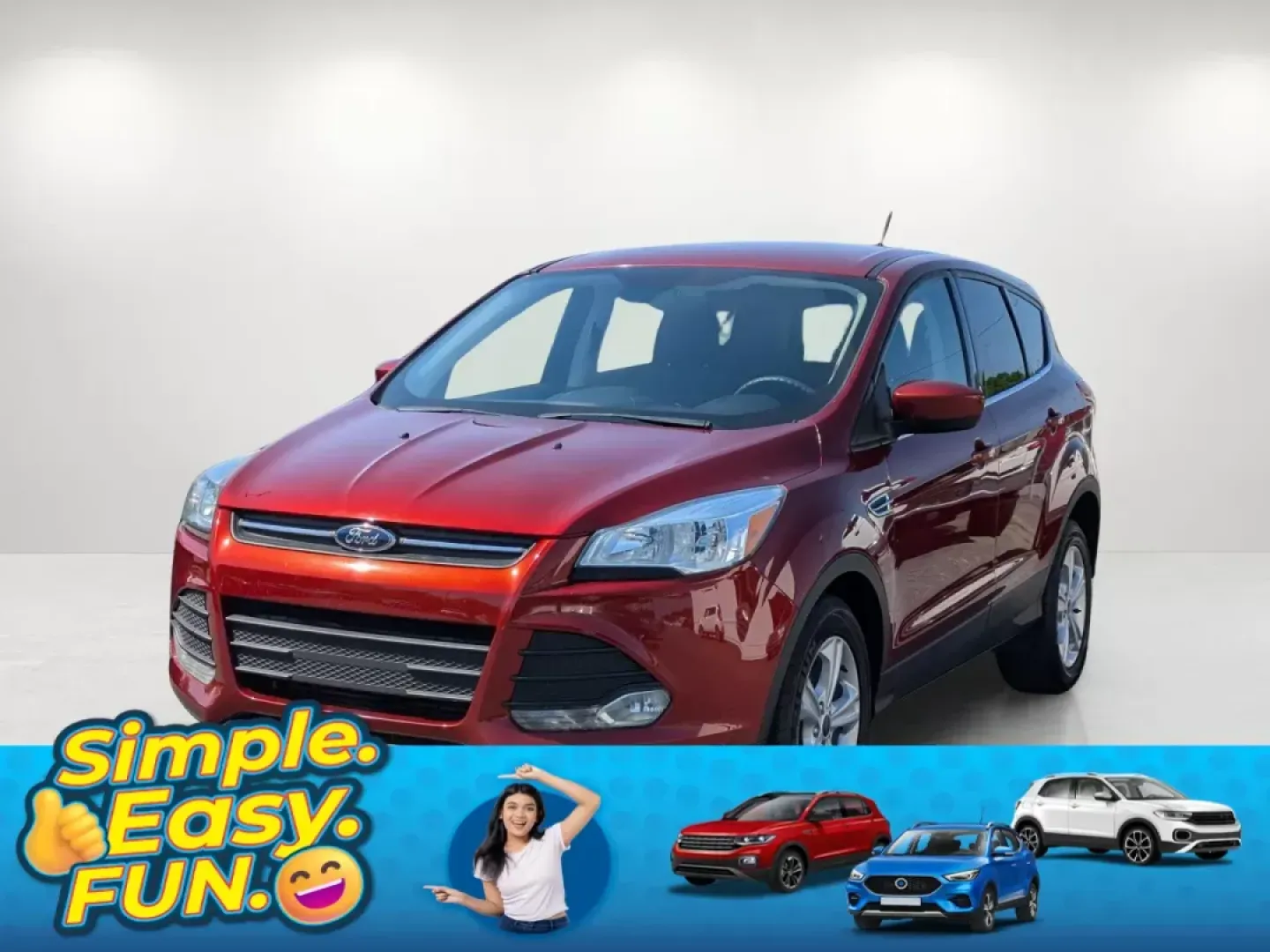 2016 Ford Escape SE (1FMCU0GXXGU) with an Intercooled Turbo Regular Unleaded I-4 1.6 L/98 engine, 6-Speed Automatic w/OD transmission, located at 7000 Northlake Connector, Columbus, GA, 31904, (706) 987-8085, 32.524975, -84.978134 - 2016 Ford Escape SE - Photo#0