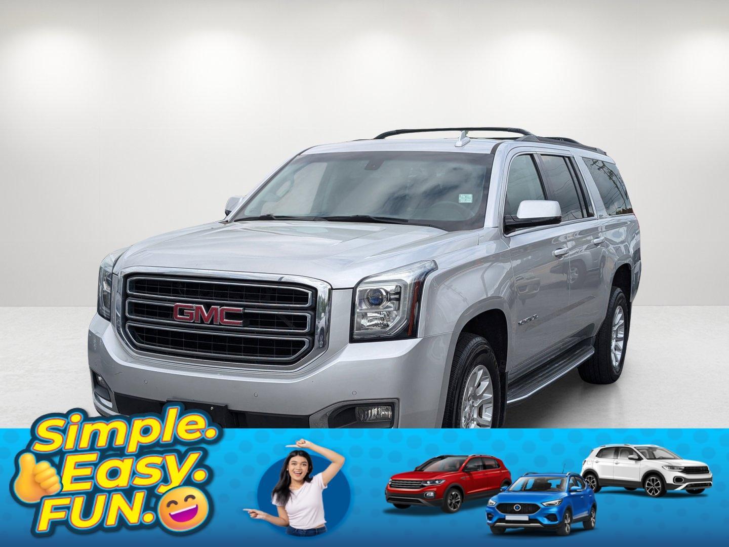 2016 /Jet Black GMC Yukon XL SLE (1GKS2FKC9GR) with an Gas V8 5.3L/323 engine, 6-Speed Automatic transmission, located at 3959 U.S. 80 W, Phenix City, AL, 36870, (334) 297-4885, 32.469296, -85.135185 - 2016 GMC Yukon XL SLE - Photo#0