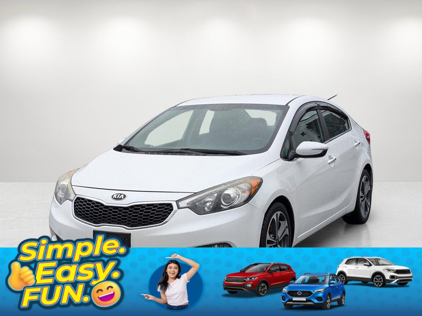 2016 /Gray Kia Forte EX (KNAFX4A80G5) with an Regular Unleaded I-4 2.0 L/122 engine, 6-Speed Automatic w/OD transmission, located at 1430 Gateway Drive, Opelika, AL, 36801, (334) 239-0944, 32.637871, -85.409790 - 2016 Kia Forte EX - Photo#0
