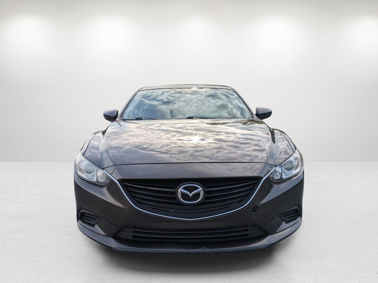 2016 /Black Mazda Mazda6 i Touring (JM1GJ1V58G1) with an Regular Unleaded I-4 2.5 L/152 engine, 6-Speed Automatic w/OD transmission, located at 804 22nd Ave, Phenix City, AL, 36870, (334) 297-1860, 32.484749, -85.024475 - 2016 Mazda Mazda6 i Touring - Photo#0