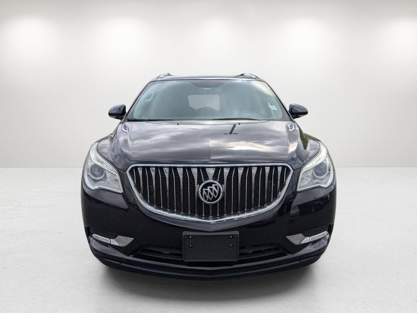 2017 /Ebony with Dark Plum interior accents Buick Enclave Leather (5GAKRBKD5HJ) with an Gas V6 3.6L/217 engine, 6-Speed Automatic transmission, located at 5115 14th Ave., Columbus, GA, 31904, (706) 323-0345, 32.511494, -84.971046 - 2017 Buick Enclave Leather - Photo#1