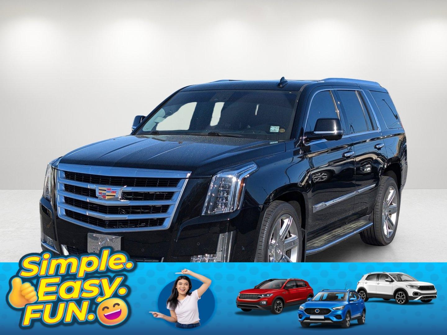 2017 /Jet Black Cadillac Escalade Luxury (1GYS4BKJ8HR) with an Gas V8 6.2L/376 engine, 8-Speed Automatic transmission, located at 804 22nd Ave, Phenix City, AL, 36870, (334) 297-1860, 32.484749, -85.024475 - 2017 Cadillac Escalade Luxury - Photo#0