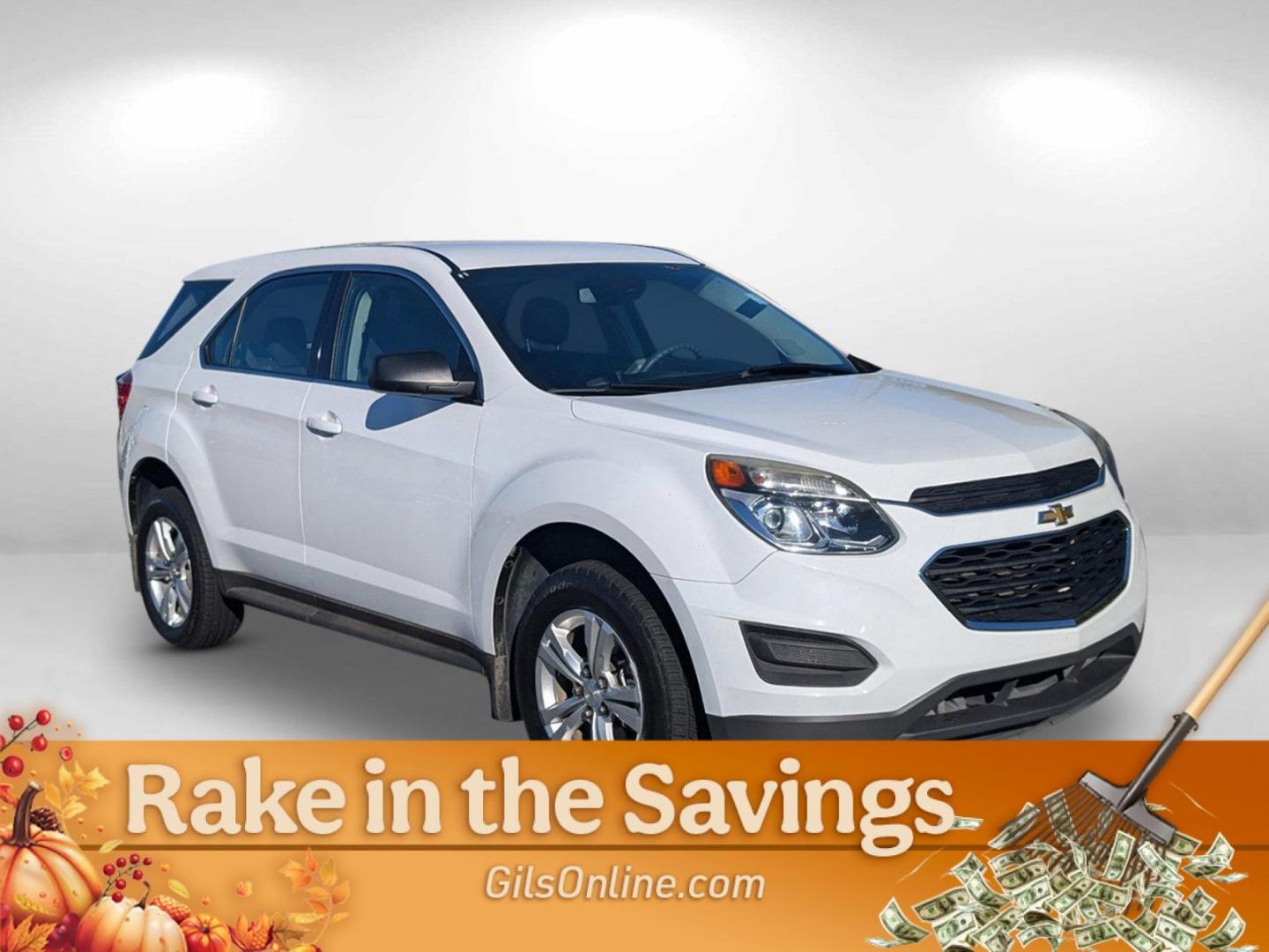 2017 /Jet Black Chevrolet Equinox LS (2GNALBEKXH1) with an Gas I4 2.4/145 engine, 6-Speed Automatic transmission, located at 3959 U.S. 80 W, Phenix City, AL, 36870, (334) 297-4885, 32.469296, -85.135185 - 2017 Chevrolet Equinox LS - Photo#2