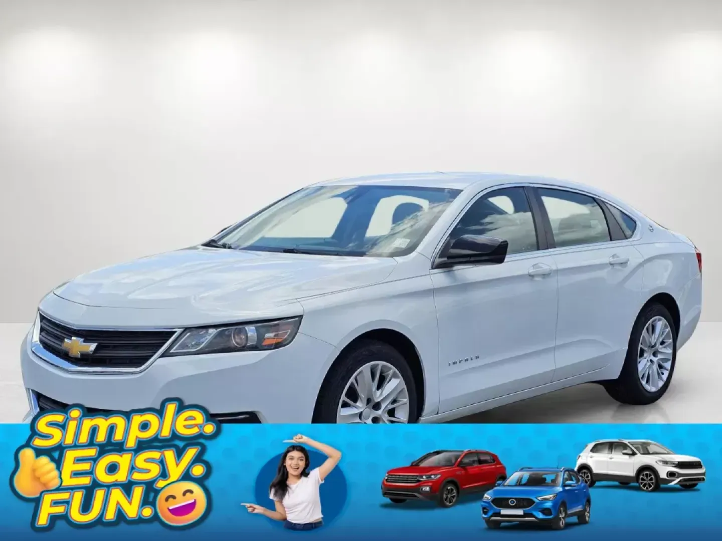 2017 /Jet Black/Dark Titanium Chevrolet Impala LS (2G11Z5SA5H9) with an Gas I4 2.5L/150 engine, 6-Speed Automatic transmission, located at 521 Old Farm Lane Rd, Prattville, AL, 36066, (334) 325-1505, 32.482460, -86.416367 - 2017 Chevrolet Impala LS - Photo#0