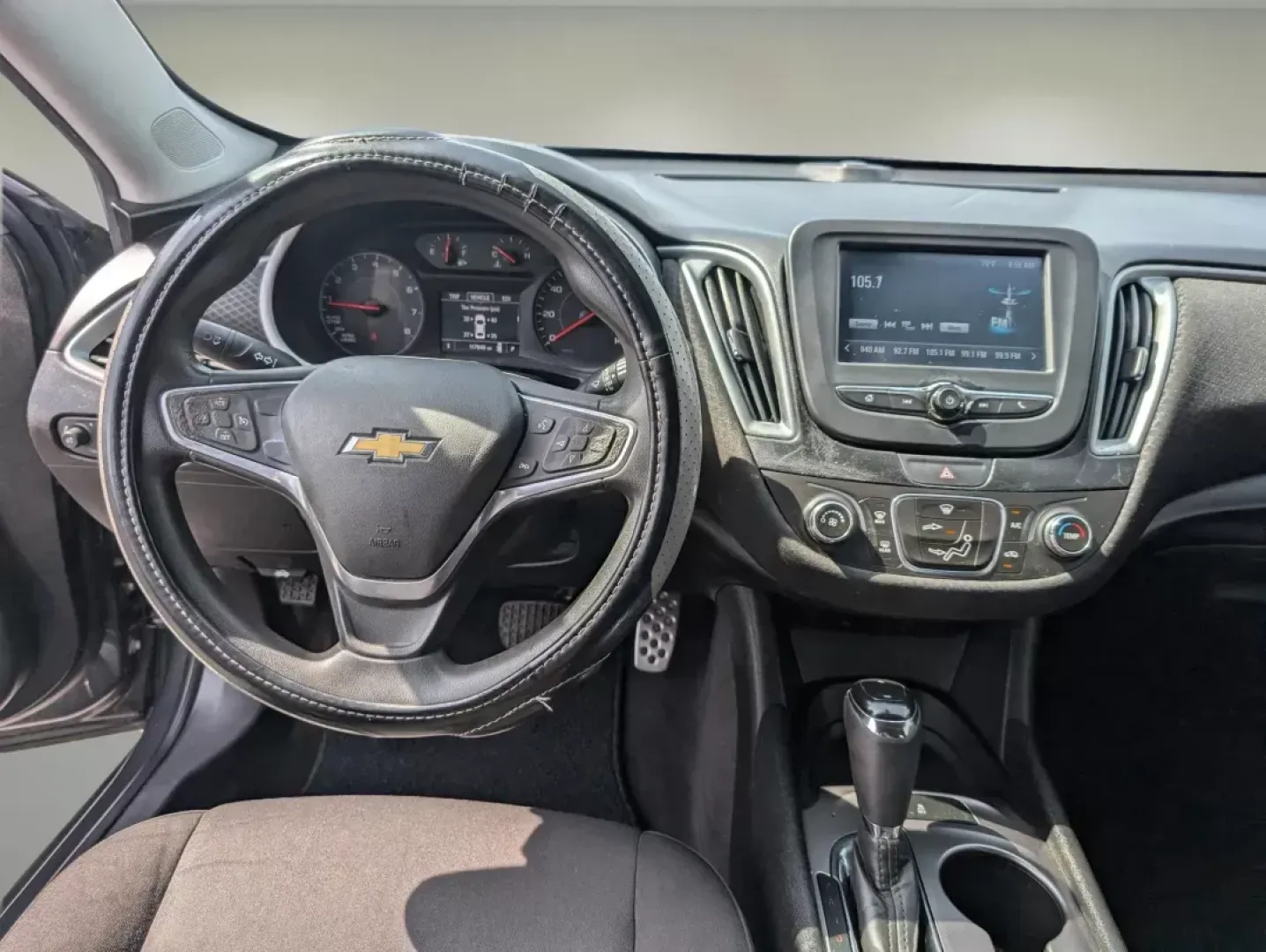 2017 /Jet Black Chevrolet Malibu LS (1G1ZB5ST2HF) with an Turbocharged Gas I4 1.5L/91 engine, 6-Speed Automatic transmission, located at 1430 Gateway Drive, Opelika, AL, 36801, (334) 239-0944, 32.637871, -85.409790 - 2017 Chevrolet Malibu LS - Photo#11