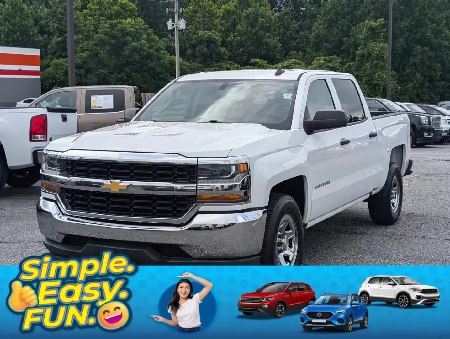2017 /Dark Ash with Jet Black Interior Accents Chevrolet Silverado 1500 LS (3GCPCNEC5HG) with an Gas V8 5.3L/325 engine, 6-Speed Automatic transmission, located at 3959 U.S. 80 W, Phenix City, AL, 36870, (334) 297-4885, 32.469296, -85.135185 - 2017 Chevrolet Silverado 1500 LS - Photo#0