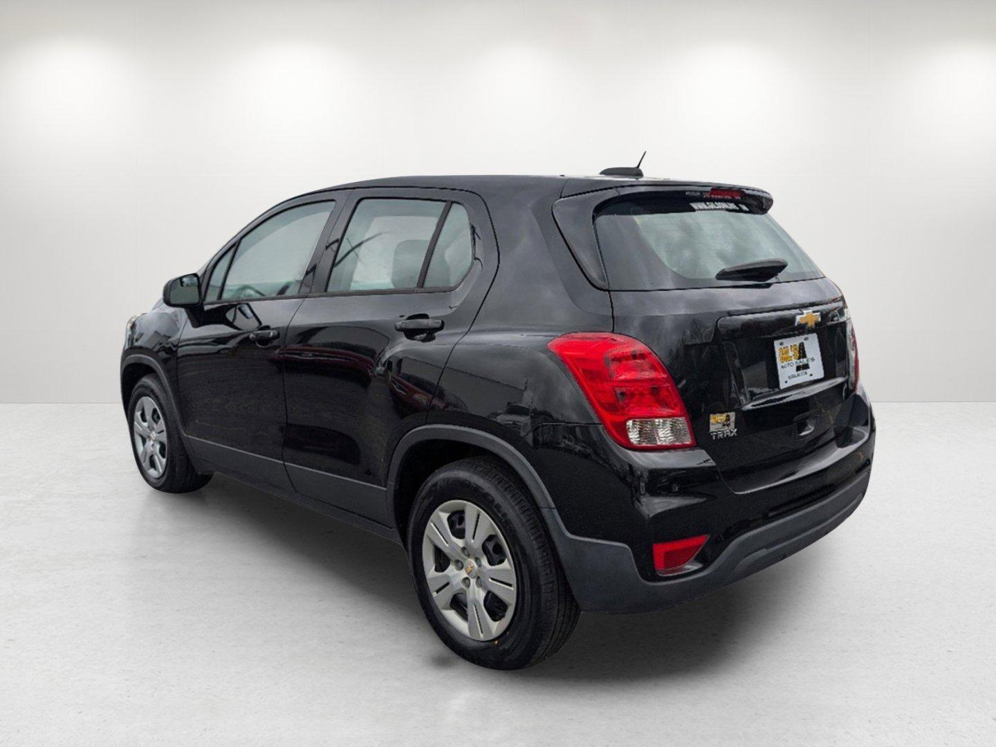 2017 /Jet Black Chevrolet Trax LS (3GNCJKSB3HL) with an Turbocharged Gas 4-Cyl 1.4L/83 engine, 6-Speed Automatic transmission, located at 804 22nd Ave, Phenix City, AL, 36870, (334) 297-1860, 32.484749, -85.024475 - 2017 Chevrolet Trax LS - Photo#6