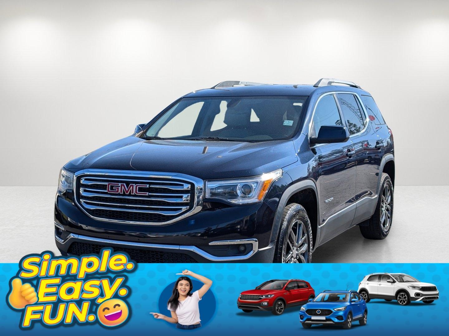 2017 /Cocoa/ Light Ash Gray GMC Acadia SLT (1GKKNMLS6HZ) with an Gas V6 3.6L/223 engine, 6-Speed Automatic transmission, located at 5115 14th Ave., Columbus, GA, 31904, (706) 323-0345, 32.511494, -84.971046 - 2017 GMC Acadia SLT - Photo#0