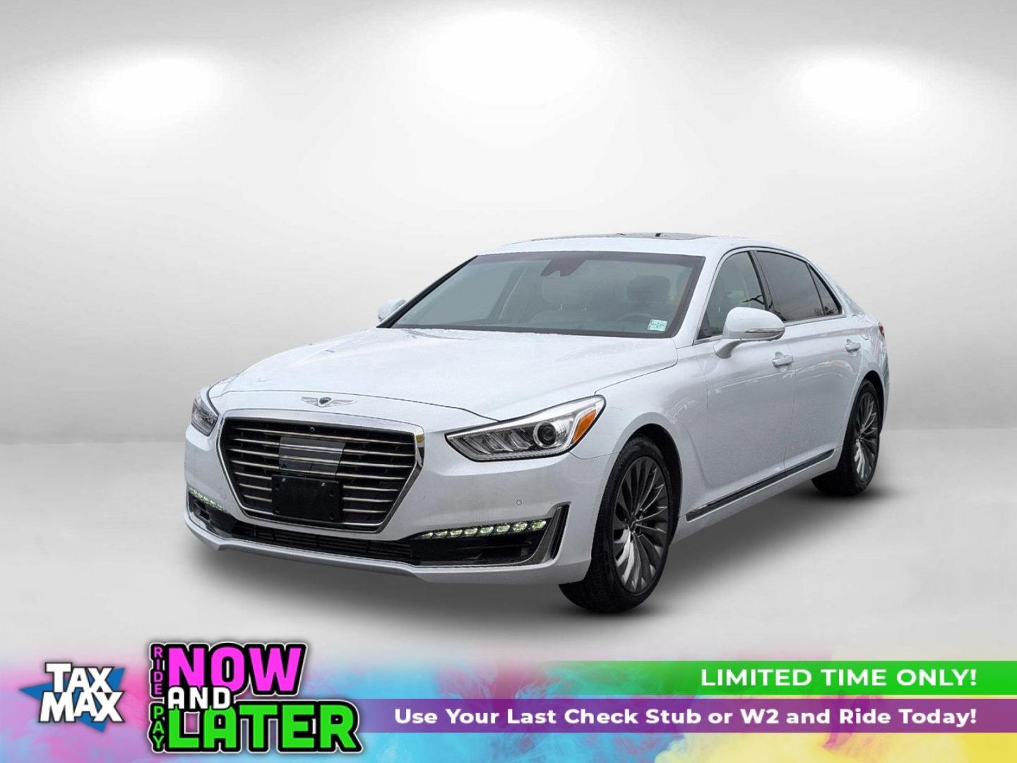 2017 Genesis G90 3.3T Premium (KMHG34JA0HU) with an Twin Turbo Premium Unleaded V-6 3.3 L/204 engine, 8-Speed Automatic w/OD transmission, located at 7000 Northlake Connector, Columbus, GA, 31904, (706) 987-8085, 32.524975, -84.978134 - 2017 Genesis G90 3.3T Premium - Photo#0