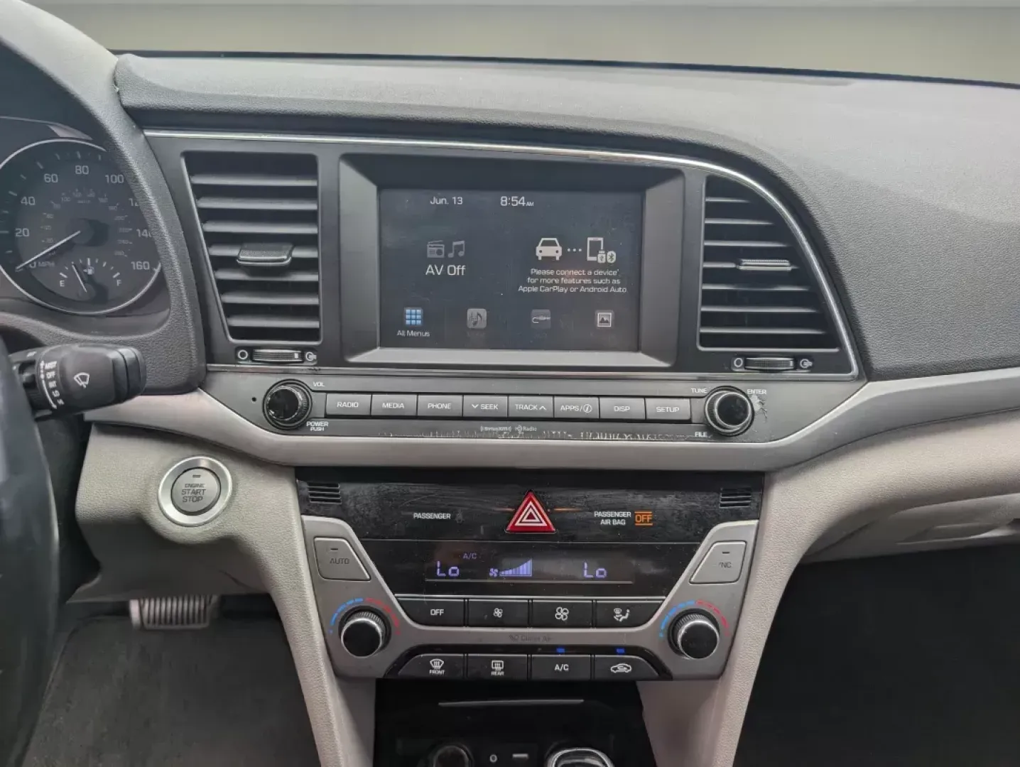 2017 /Gray Hyundai Elantra SE (5NPD84LF9HH) with an Regular Unleaded I-4 2.0 L/122 engine, located at 3959 U.S. 80 W, Phenix City, AL, 36870, (334) 297-4885, 32.469296, -85.135185 - 2017 Hyundai Elantra SE - Photo#15