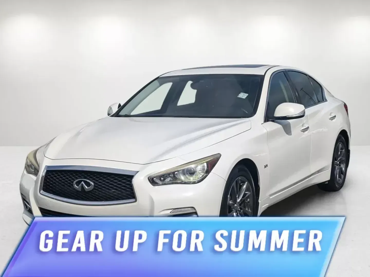 2017 Pure White /Graphite Infiniti Q50 3.0t Signature Edition (JN1EV7APXHM) with an Twin Turbo Premium Unleaded V-6 3.0 L/183 engine, 7-Speed Automatic w/OD transmission, located at 3959 U.S. 80 W, Phenix City, AL, 36870, (334) 297-4885, 32.469296, -85.135185 - 2017 Infiniti Q50 3.0t Signature Edition - Photo#0
