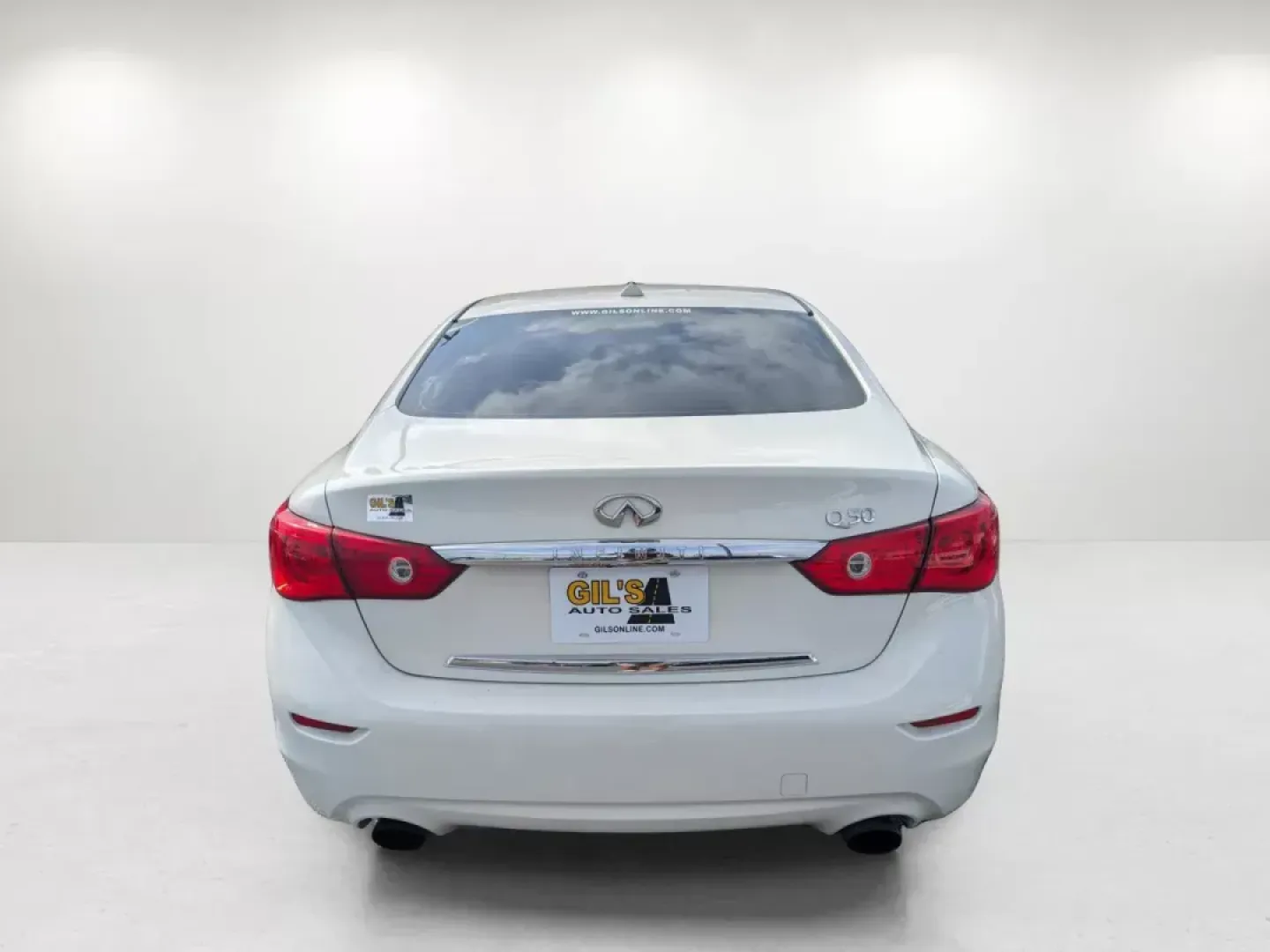 2017 Pure White /Graphite Infiniti Q50 3.0t Signature Edition (JN1EV7APXHM) with an Twin Turbo Premium Unleaded V-6 3.0 L/183 engine, 7-Speed Automatic w/OD transmission, located at 3959 U.S. 80 W, Phenix City, AL, 36870, (334) 297-4885, 32.469296, -85.135185 - 2017 Infiniti Q50 3.0t Signature Edition - Photo#6