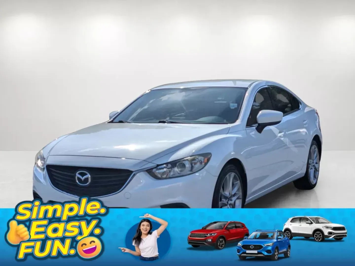 2017 /Black Mazda Mazda6 Touring (JM1GL1V50H1) with an Regular Unleaded I-4 2.5 L/152 engine, 6-Speed Automatic w/OD transmission, located at 5115 14th Ave., Columbus, GA, 31904, (706) 323-0345, 32.511494, -84.971046 - 2017 Mazda Mazda6 Touring - Photo#0