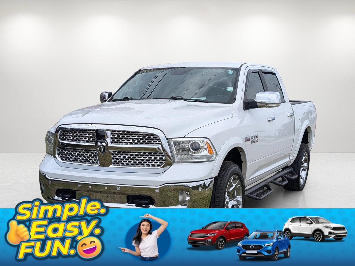 2017 /Black Ram 1500 Laramie (1C6RR7NT0HS) with an Regular Unleaded V-8 5.7 L/345 engine, 8-Speed Automatic w/OD transmission, located at 5115 14th Ave., Columbus, GA, 31904, (706) 323-0345, 32.511494, -84.971046 - 2017 Ram 1500 Laramie - Photo#0