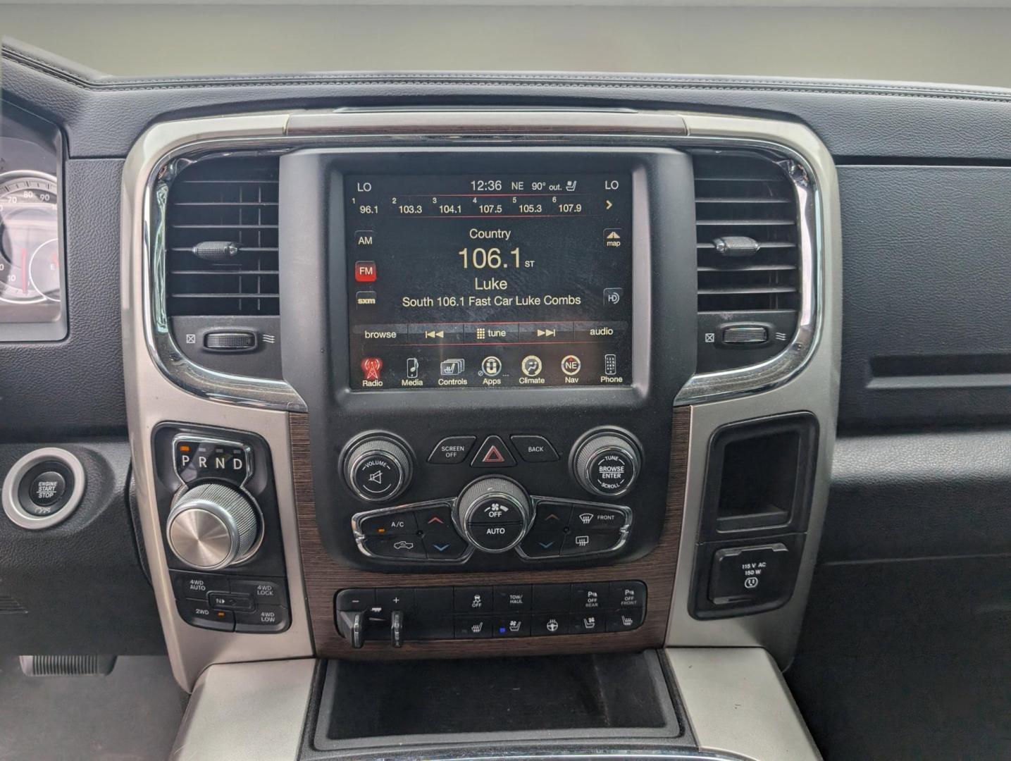 2017 /Black Ram 1500 Laramie (1C6RR7NT0HS) with an Regular Unleaded V-8 5.7 L/345 engine, 8-Speed Automatic w/OD transmission, located at 5115 14th Ave., Columbus, GA, 31904, (706) 323-0345, 32.511494, -84.971046 - 2017 Ram 1500 Laramie - Photo#13