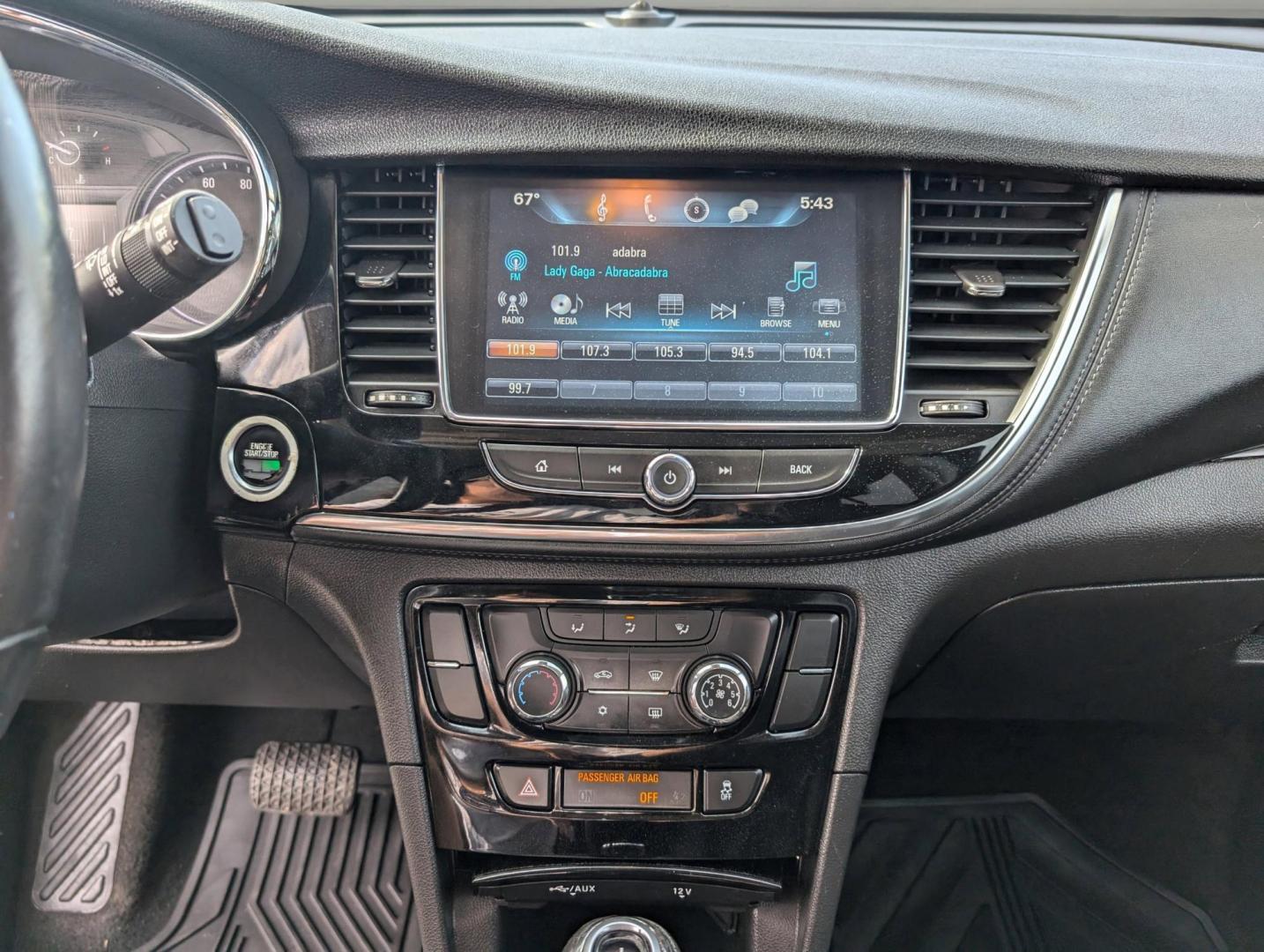 2018 /Ebony Buick Encore Preferred (KL4CJASB3JB) with an Turbocharged I4 1.4/83 engine, 6-Speed Automatic transmission, located at 3959 U.S. 80 W, Phenix City, AL, 36870, (334) 297-4885, 32.469296, -85.135185 - 2018 Buick Encore Preferred - Photo#15