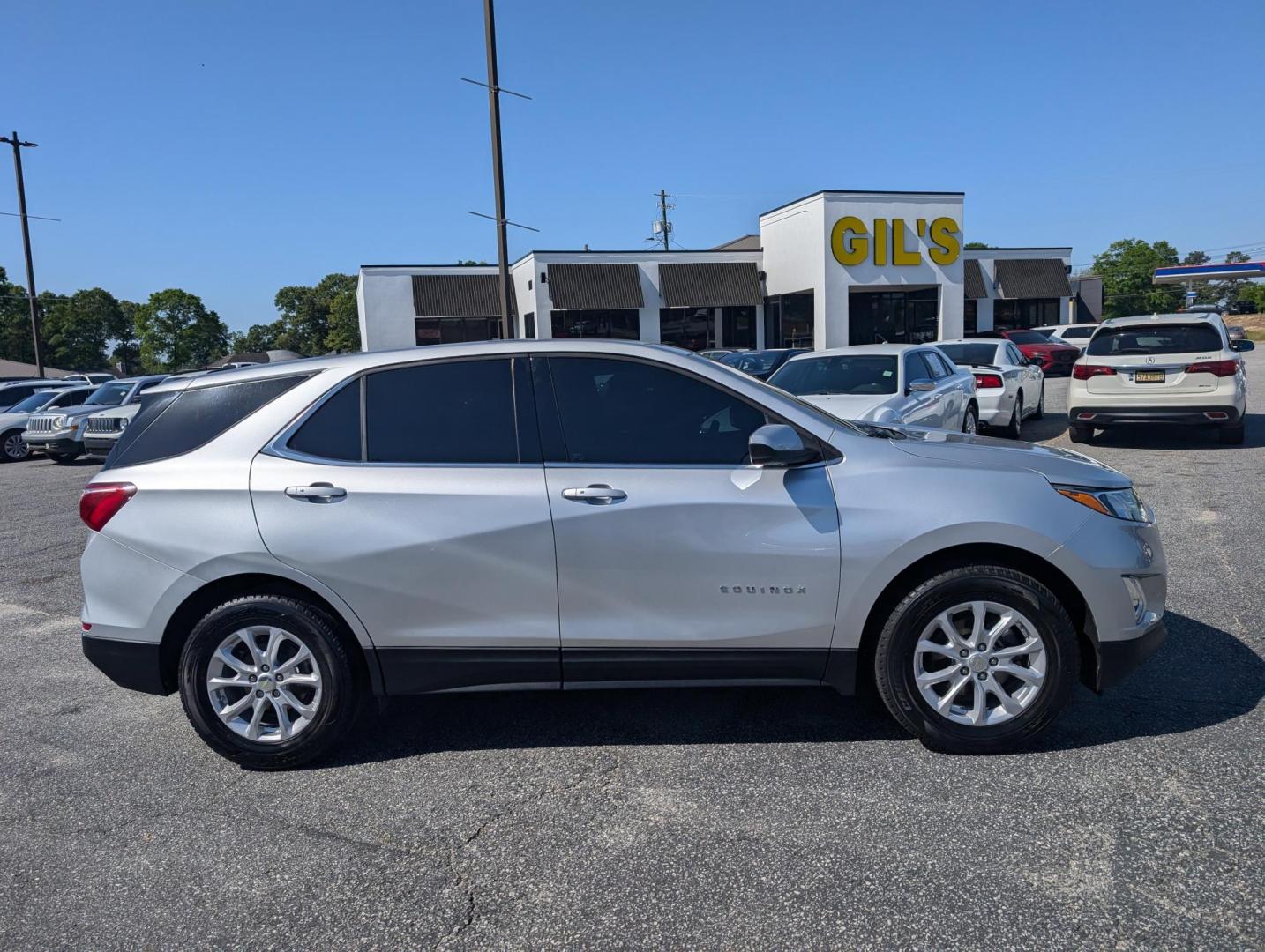 2018 /Jet Black Chevrolet Equinox LT (3GNAXJEV6JS) with an Turbocharged Gas I4 1.5L/ engine, 6-Speed Automatic transmission, located at 3959 U.S. 80 W, Phenix City, AL, 36870, (334) 297-4885, 32.469296, -85.135185 - 2018 Chevrolet Equinox LT - Photo#3