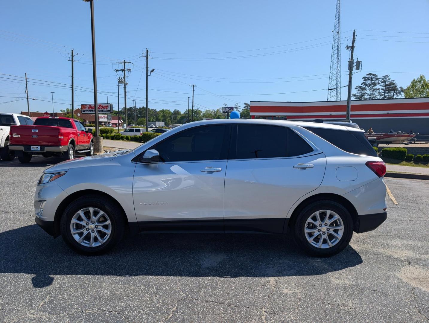 2018 /Jet Black Chevrolet Equinox LT (3GNAXJEV6JS) with an Turbocharged Gas I4 1.5L/ engine, 6-Speed Automatic transmission, located at 3959 U.S. 80 W, Phenix City, AL, 36870, (334) 297-4885, 32.469296, -85.135185 - 2018 Chevrolet Equinox LT - Photo#7