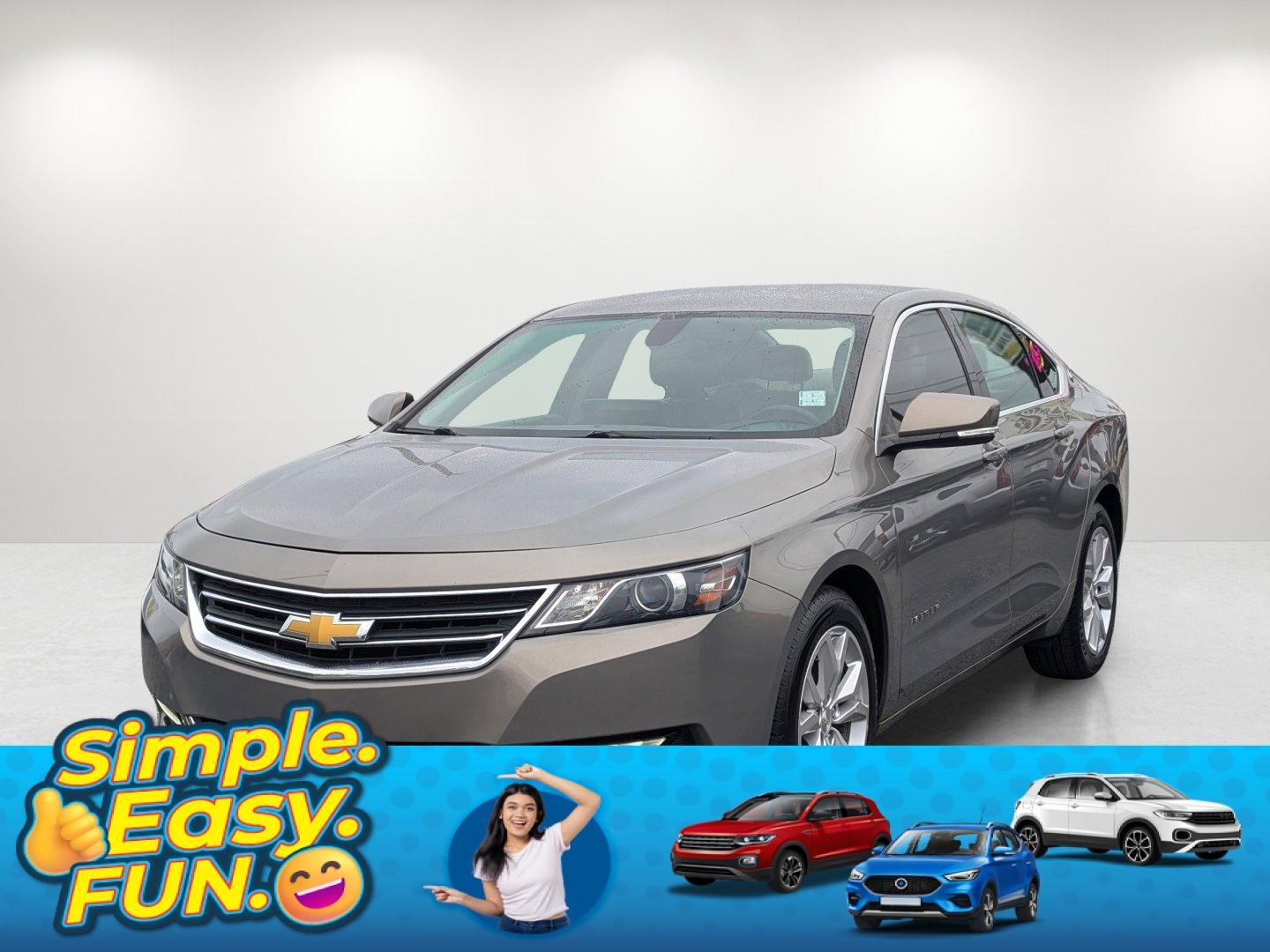 2018 /Jet Black/Dark Titanium Chevrolet Impala LT (2G1105S32J9) with an Gas/Ethanol V6 3.6L/217 engine, 6-Speed Automatic transmission, located at 521 Old Farm Lane Rd, Prattville, AL, 36066, (334) 325-1505, 32.482460, -86.416367 - 2018 Chevrolet Impala LT - Photo#0