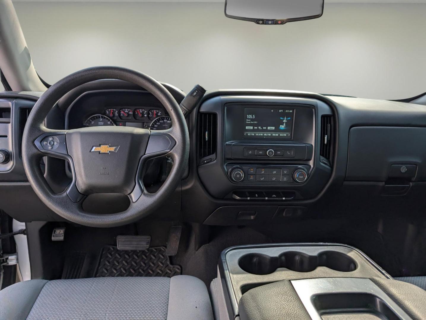 2018 /Dark Ash with Jet Black Interior Accents Chevrolet Silverado 1500 Custom (3GCPCPEC8JG) with an Gas V8 5.3L/325 engine, 6-Speed Automatic transmission, located at 3959 U.S. 80 W, Phenix City, AL, 36870, (334) 297-4885, 32.469296, -85.135185 - 2018 Chevrolet Silverado 1500 Custom - Photo#13