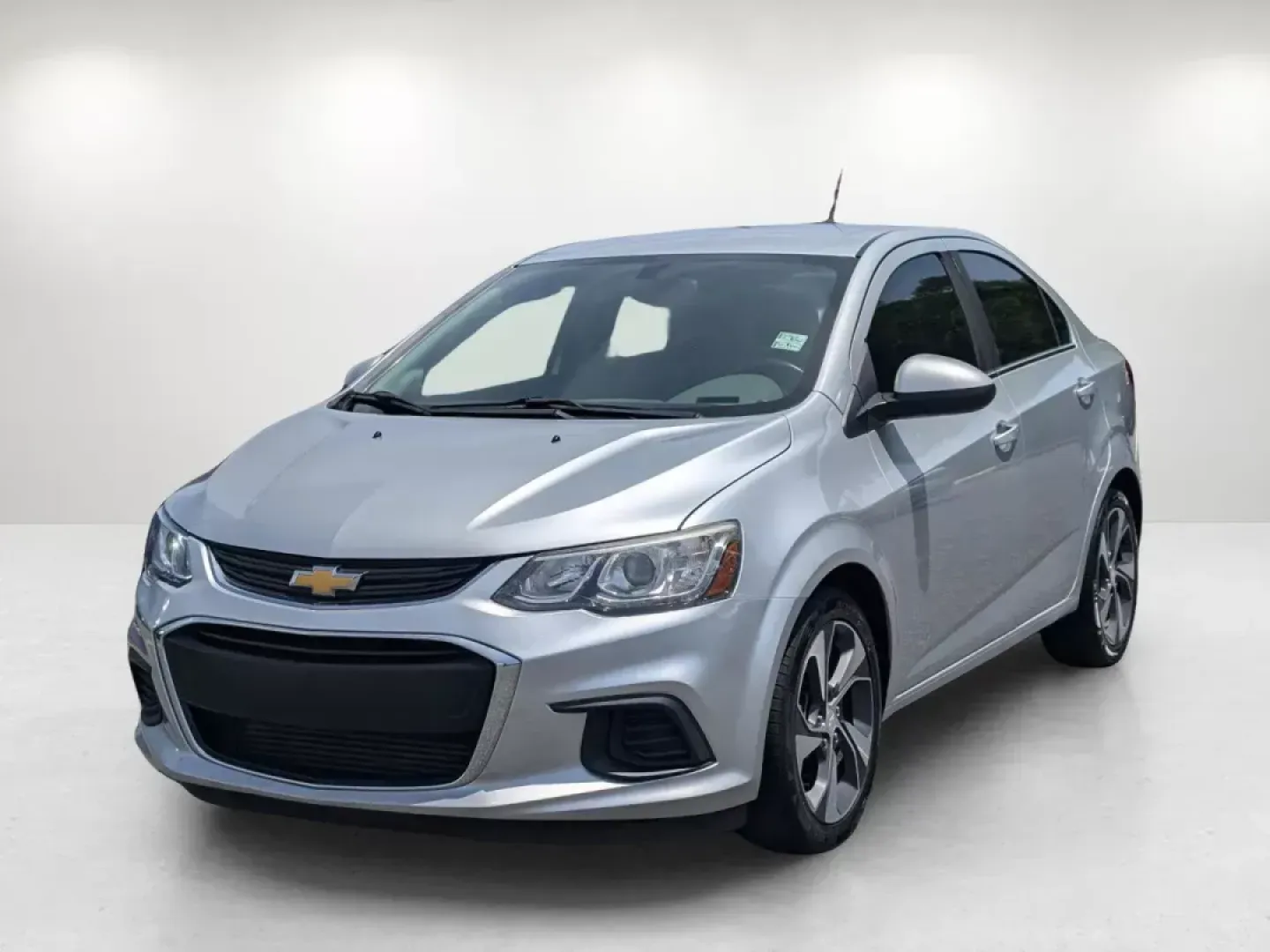 2018 /Jet Black/Dark Titanium Chevrolet Sonic Premier (1G1JF5SB4J4) with an Turbocharged Gas I4 1.4L/110 engine, 6-Speed Automatic transmission, located at 5115 14th Ave., Columbus, GA, 31904, (706) 323-0345, 32.511494, -84.971046 - 2018 Chevrolet Sonic Premier - Photo#0