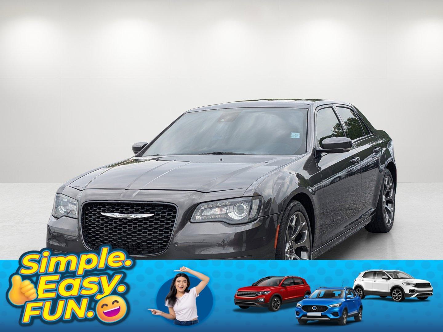 2018 /Black Chrysler 300 300S (2C3CCABGXJH) with an Regular Unleaded V-6 3.6 L/220 engine, 8-Speed Automatic w/OD transmission, located at 3959 U.S. 80 W, Phenix City, AL, 36870, (334) 297-4885, 32.469296, -85.135185 - 2018 Chrysler 300 300S - Photo#0