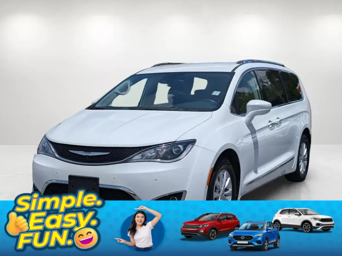 2018 /Black/Alloy Chrysler Pacifica Touring L (2C4RC1BG6JR) with an Regular Unleaded V-6 3.6 L/220 engine, 9-Speed Automatic w/OD transmission, located at 1430 Gateway Drive, Opelika, AL, 36801, (334) 239-0944, 32.637871, -85.409790 - 2018 Chrysler Pacifica Touring L - Photo#0