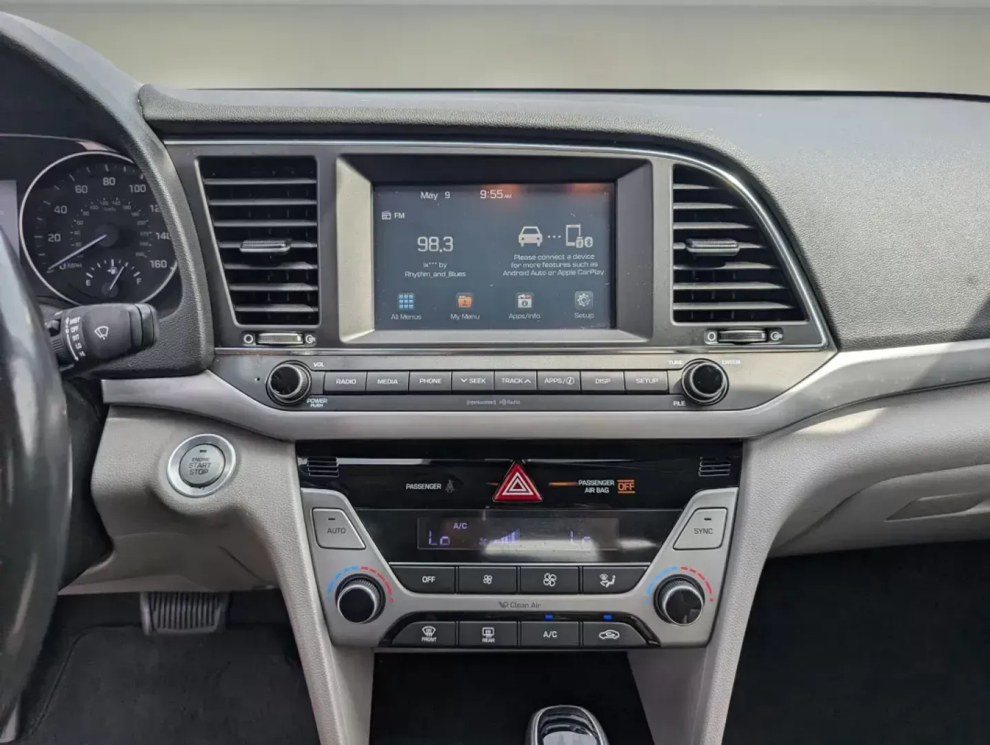 2018 /Gray Hyundai Elantra Value Edition (5NPD84LF1JH) with an Regular Unleaded I-4 2.0 L/122 engine, 6-Speed Automatic w/OD transmission, located at 3959 U.S. 80 W, Phenix City, AL, 36870, (334) 297-4885, 32.469296, -85.135185 - 2018 Hyundai Elantra Value Edition - Photo#14
