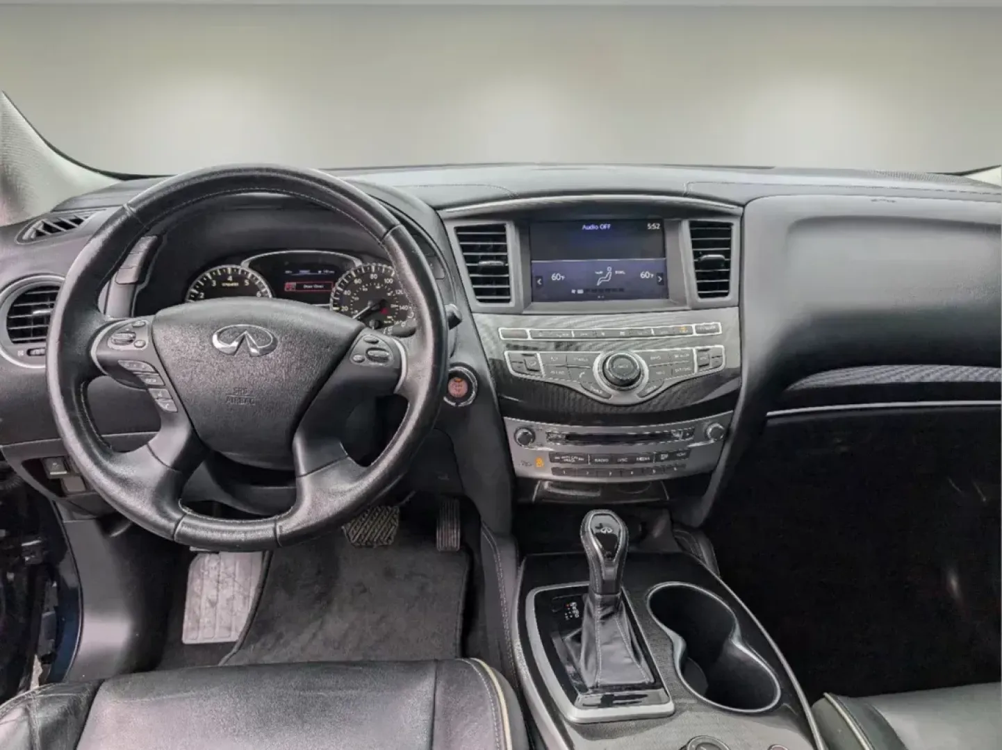 2018 /Graphite Infiniti QX60 (5N1DL0MMXJC) with an Premium Unleaded V-6 3.5 L/213 engine, 1-Speed CVT w/OD transmission, located at 521 Old Farm Lane Rd, Prattville, AL, 36066, (334) 325-1505, 32.482460, -86.416367 - 2018 Infiniti QX60 - Photo#10