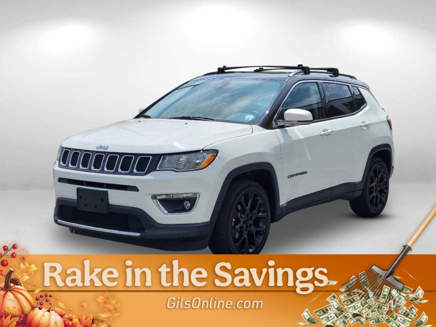 2018 White Clearcoat /Black Jeep Compass Limited (3C4NJCCB9JT) with an Regular Unleaded I-4 2.4 L/144 engine, 6-Speed Automatic w/OD transmission, located at 3959 U.S. 80 W, Phenix City, AL, 36870, (334) 297-4885, 32.469296, -85.135185 - 2018 Jeep Compass Limited - Photo#0