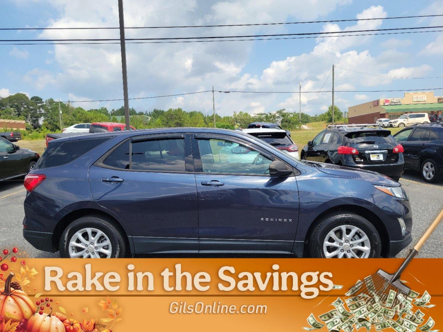 2019 Storm Blue Metallic /Medium Ash Gray Chevrolet Equinox LS (3GNAXHEV8KL) with an Turbocharged Gas I4 1.5L/92 engine, 6-Speed Automatic transmission, located at 7000 Northlake Connector, Columbus, GA, 31904, (706) 987-8085, 32.524975, -84.978134 - 2019 Chevrolet Equinox LS - Photo#13