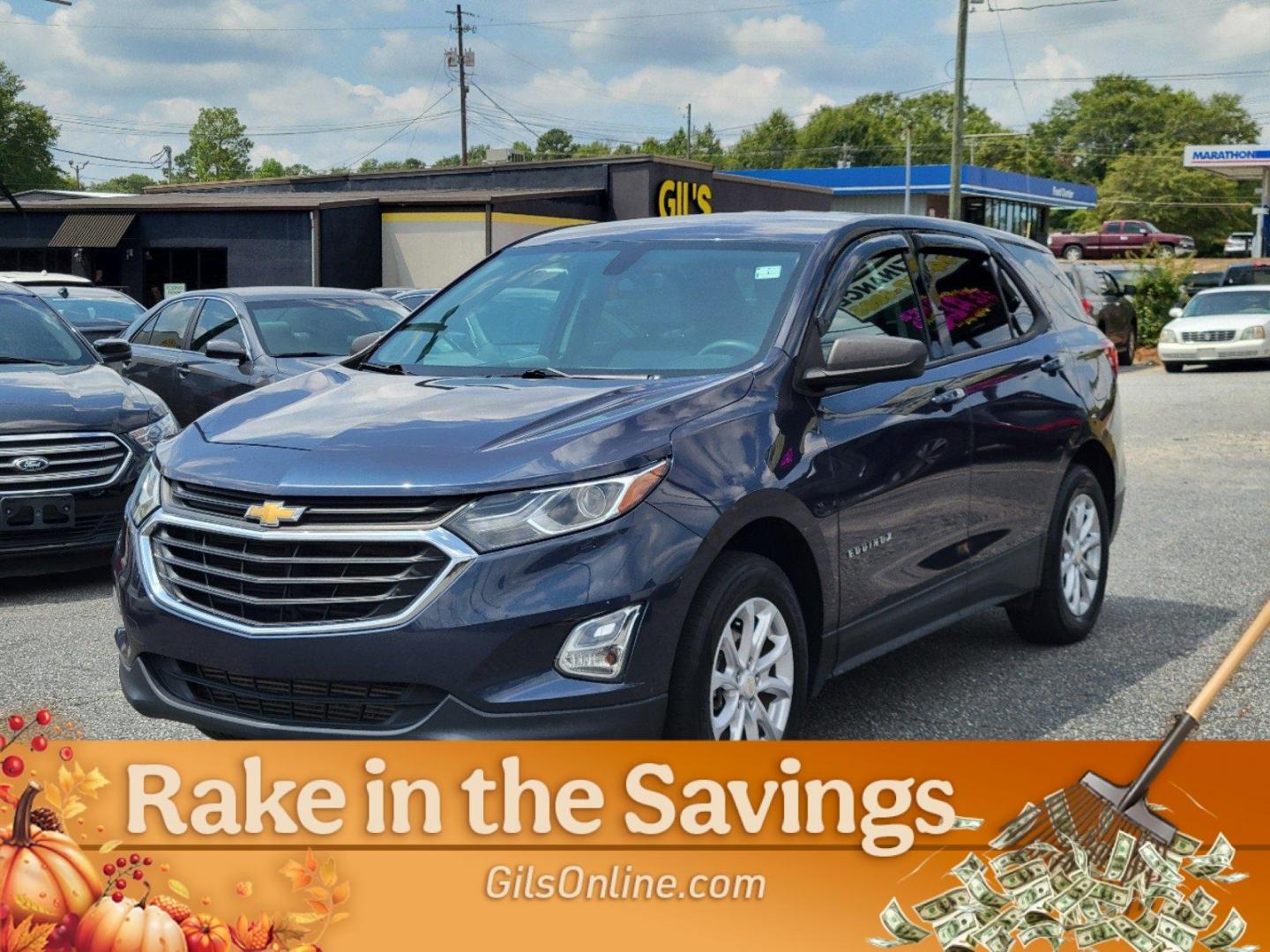 2019 Storm Blue Metallic /Medium Ash Gray Chevrolet Equinox LS (3GNAXHEV8KL) with an Turbocharged Gas I4 1.5L/92 engine, 6-Speed Automatic transmission, located at 7000 Northlake Connector, Columbus, GA, 31904, (706) 987-8085, 32.524975, -84.978134 - 2019 Chevrolet Equinox LS - Photo#5