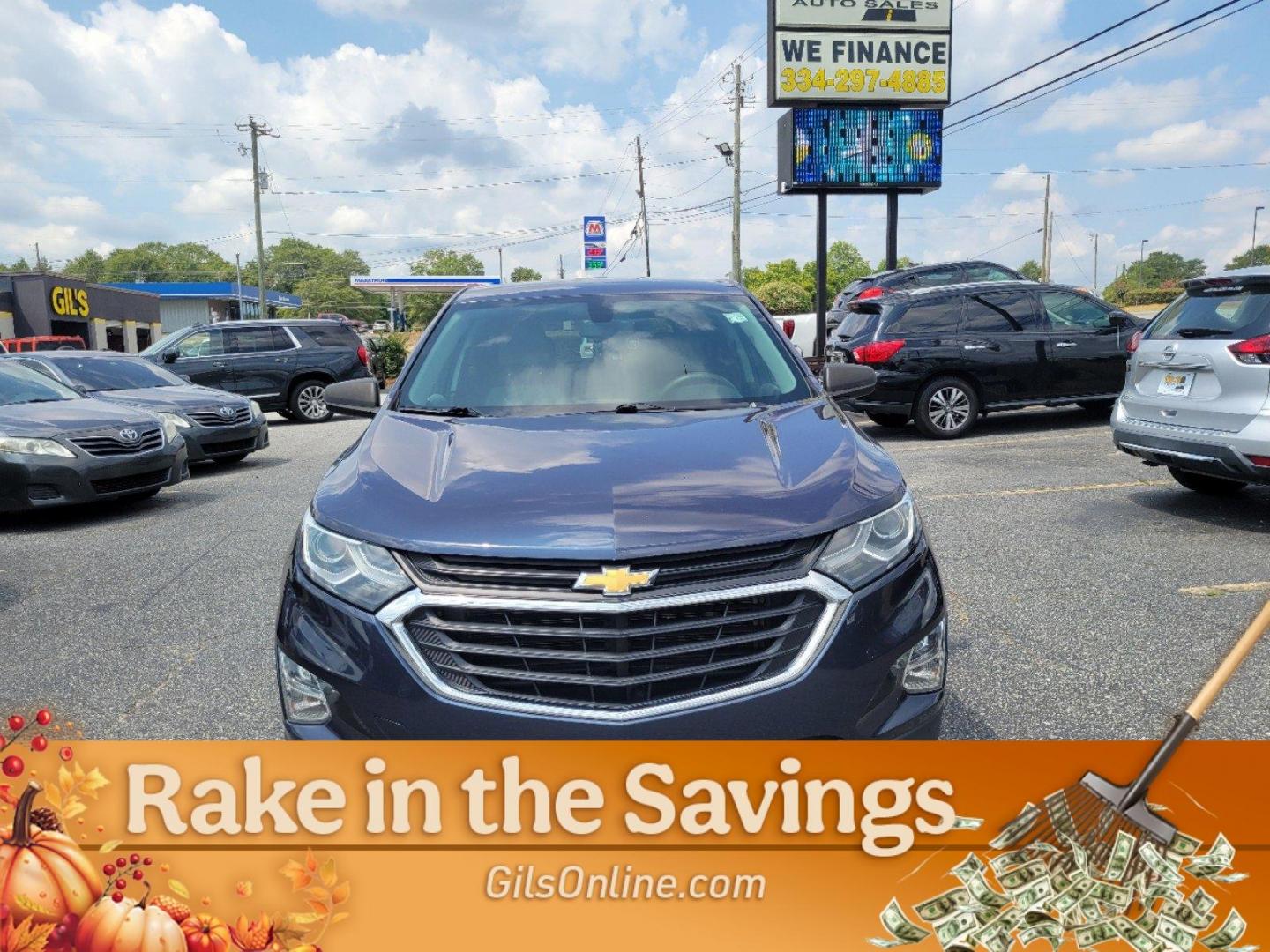 2019 Storm Blue Metallic /Medium Ash Gray Chevrolet Equinox LS (3GNAXHEV8KL) with an Turbocharged Gas I4 1.5L/92 engine, 6-Speed Automatic transmission, located at 7000 Northlake Connector, Columbus, GA, 31904, (706) 987-8085, 32.524975, -84.978134 - 2019 Chevrolet Equinox LS - Photo#6