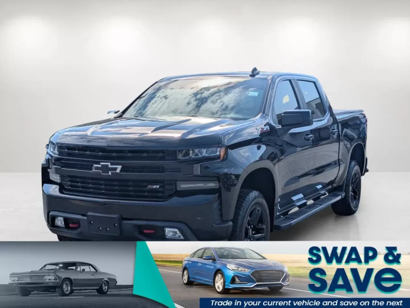 2019 /Jet Black Chevrolet Silverado 1500 LT Trail Boss (1GCPYFED5KZ) with an Other engine, located at 1430 Gateway Drive, Opelika, AL, 36801, (334) 239-0944, 32.637871, -85.409790 - **Adventure Awaits with the 2019 Chevrolet Silverado 1500 LT Trail Boss! Perfect for Weekend Warriors and Family Road Trips!**<br /> <br /> Looking for the ultimate pickup that combines rugged capability with modern comforts? Look no further than the 2019 Chevrolet Silverado 1500 LT Trail Boss, avai - Photo#0
