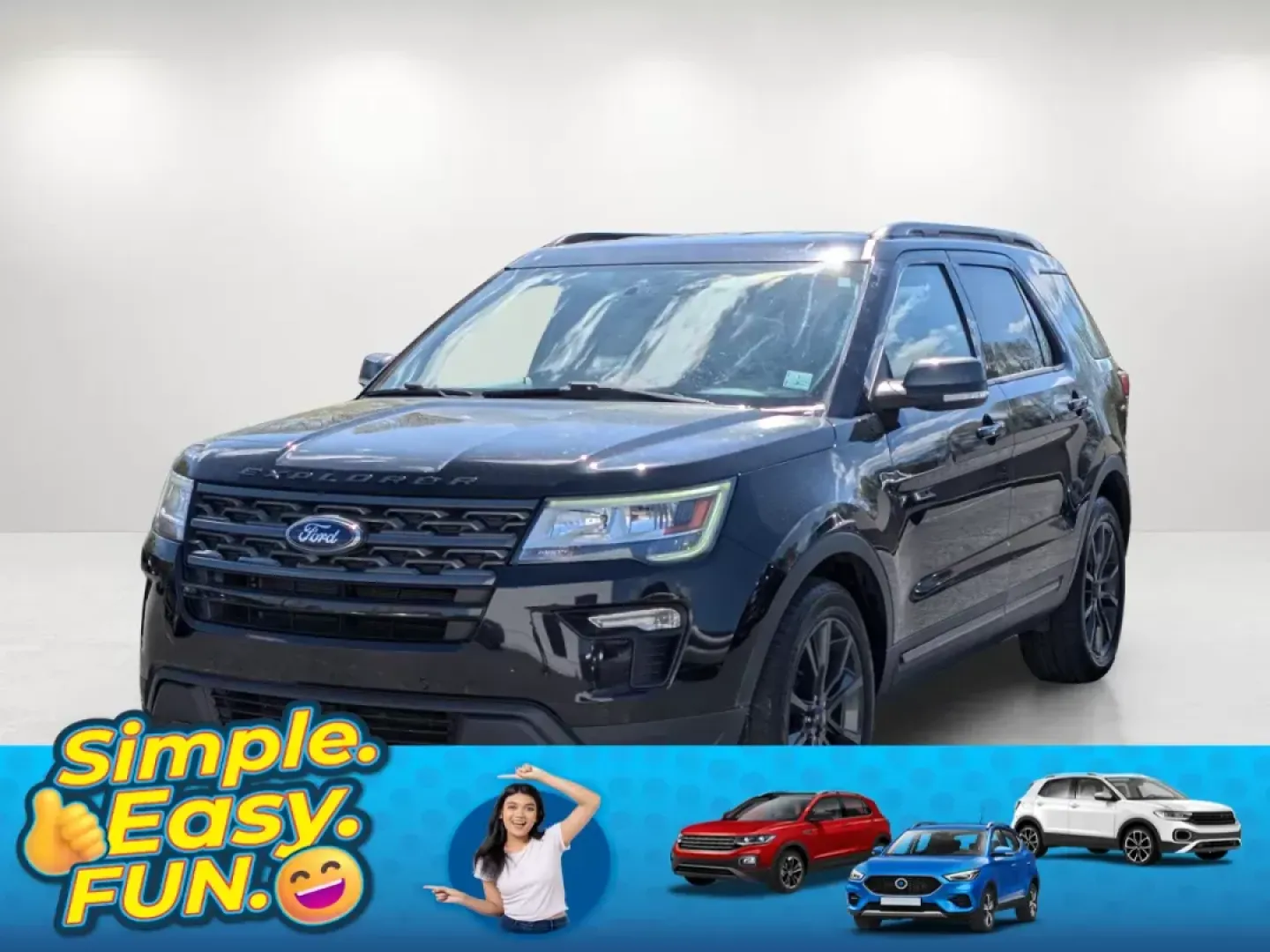 2019 Ford Explorer XLT (1FM5K7D84KG) with an Regular Unleaded V-6 3.5 L/213 engine, 6-Speed Automatic w/OD transmission, located at 804 22nd Ave, Phenix City, AL, 36870, (334) 297-1860, 32.484749, -85.024475 - 2019 Ford Explorer XLT - Photo#0