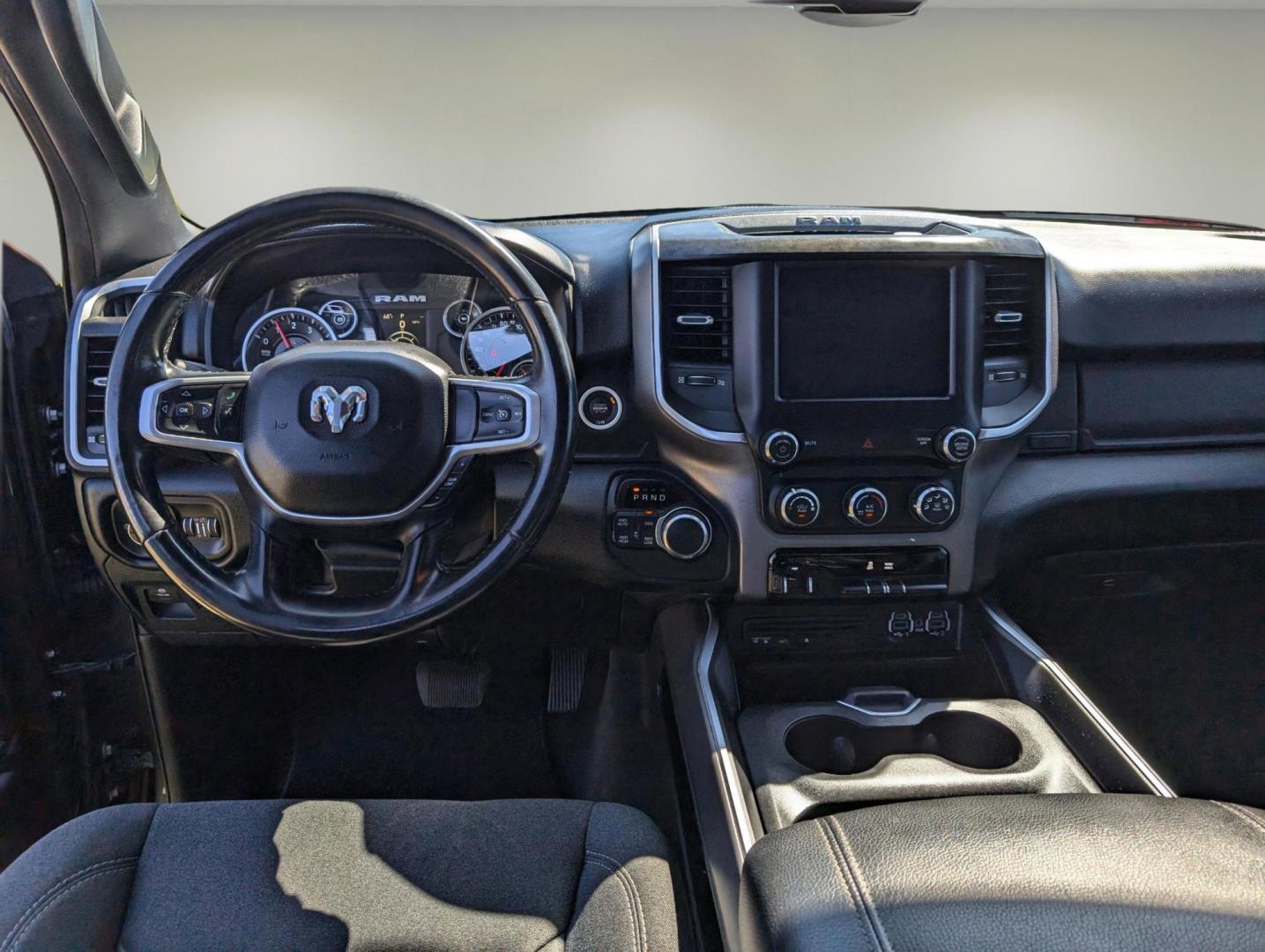 2019 /Black Ram 1500 Big Horn/Lone Star (1C6SRFFT8KN) with an Regular Unleaded V-8 5.7 L/345 engine, 8-Speed Automatic w/OD transmission, located at 3959 U.S. 80 W, Phenix City, AL, 36870, (334) 297-4885, 32.469296, -85.135185 - 2019 Ram 1500 Big Horn/Lone Star - Photo#12