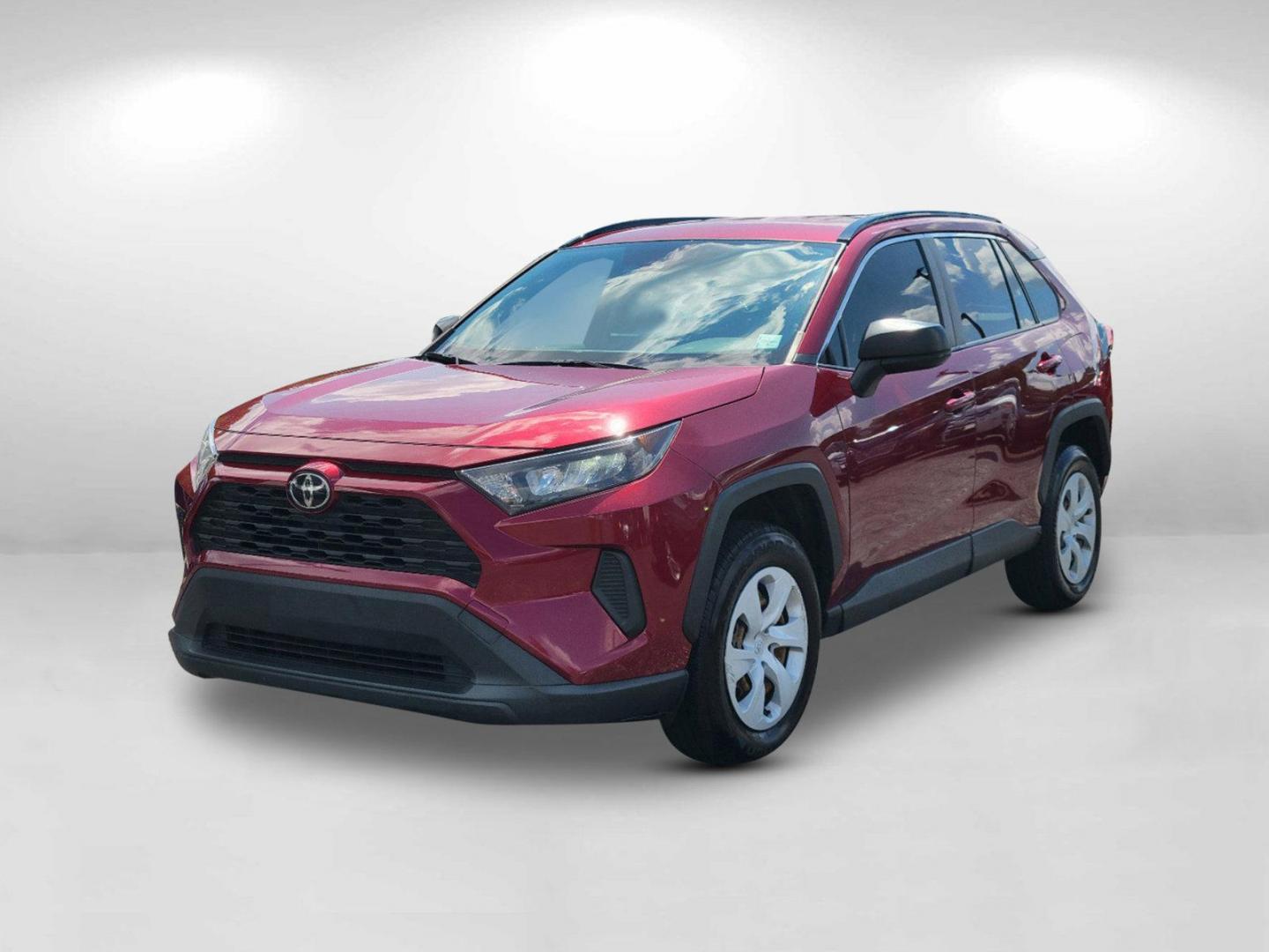 2020 Maroon Toyota RAV4 LE (JTMF1RFVXLD) with an Regular Unleaded I-4 2.5 L/152 engine, 8-Speed Automatic w/OD transmission, located at 1430 Gateway Drive, Opelika, AL, 36801, (334) 239-0944, 32.637871, -85.409790 - 2020 Toyota RAV4 LE - Photo#1