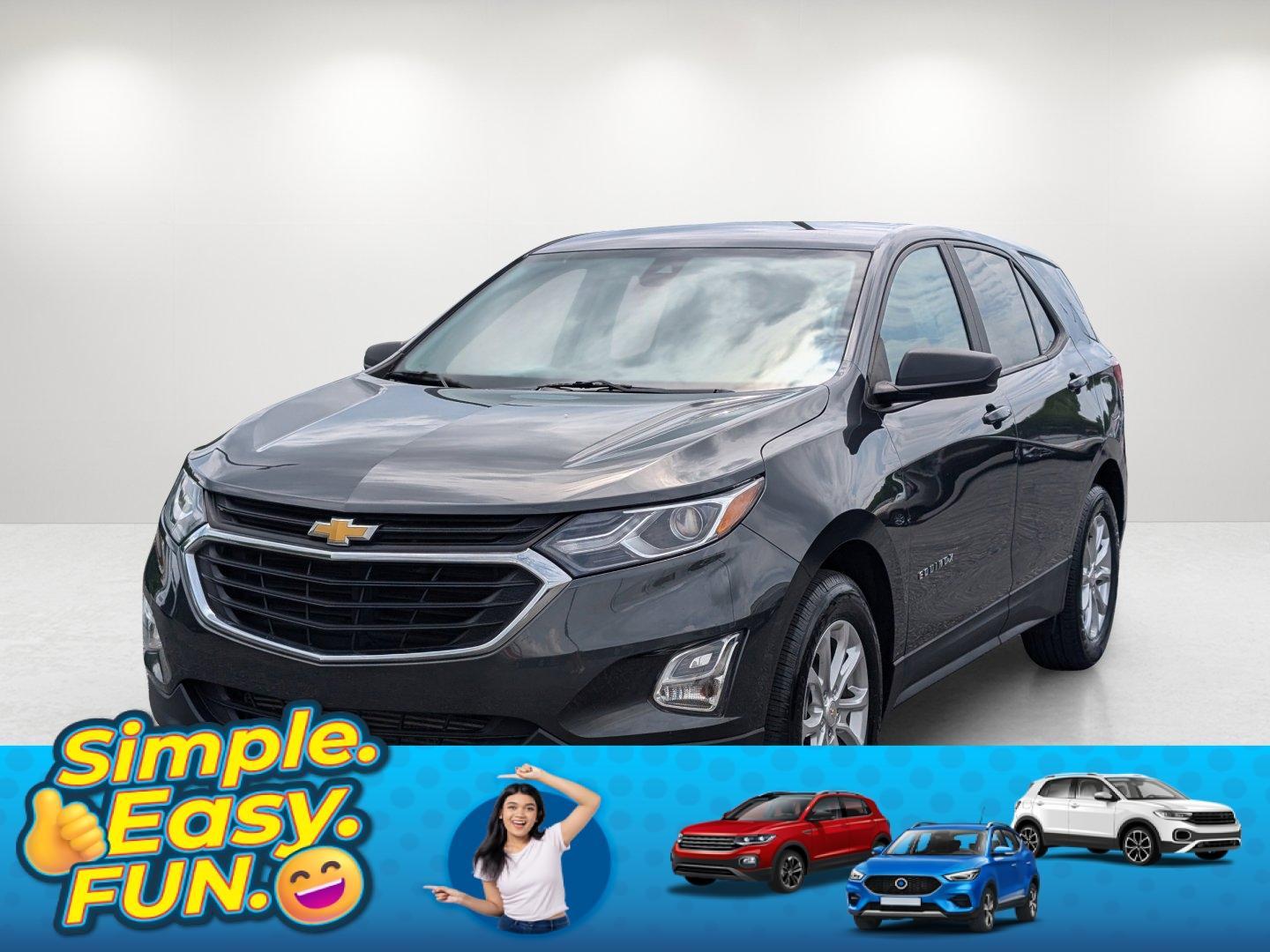 2021 /Medium Ash Gray Chevrolet Equinox LS (2GNAXHEV0M6) with an Turbocharged Gas I4 1.5L/92 engine, 6-Speed Automatic transmission, located at 521 Old Farm Lane Rd, Prattville, AL, 36066, (334) 325-1505, 32.482460, -86.416367 - 2021 Chevrolet Equinox LS - Photo#0