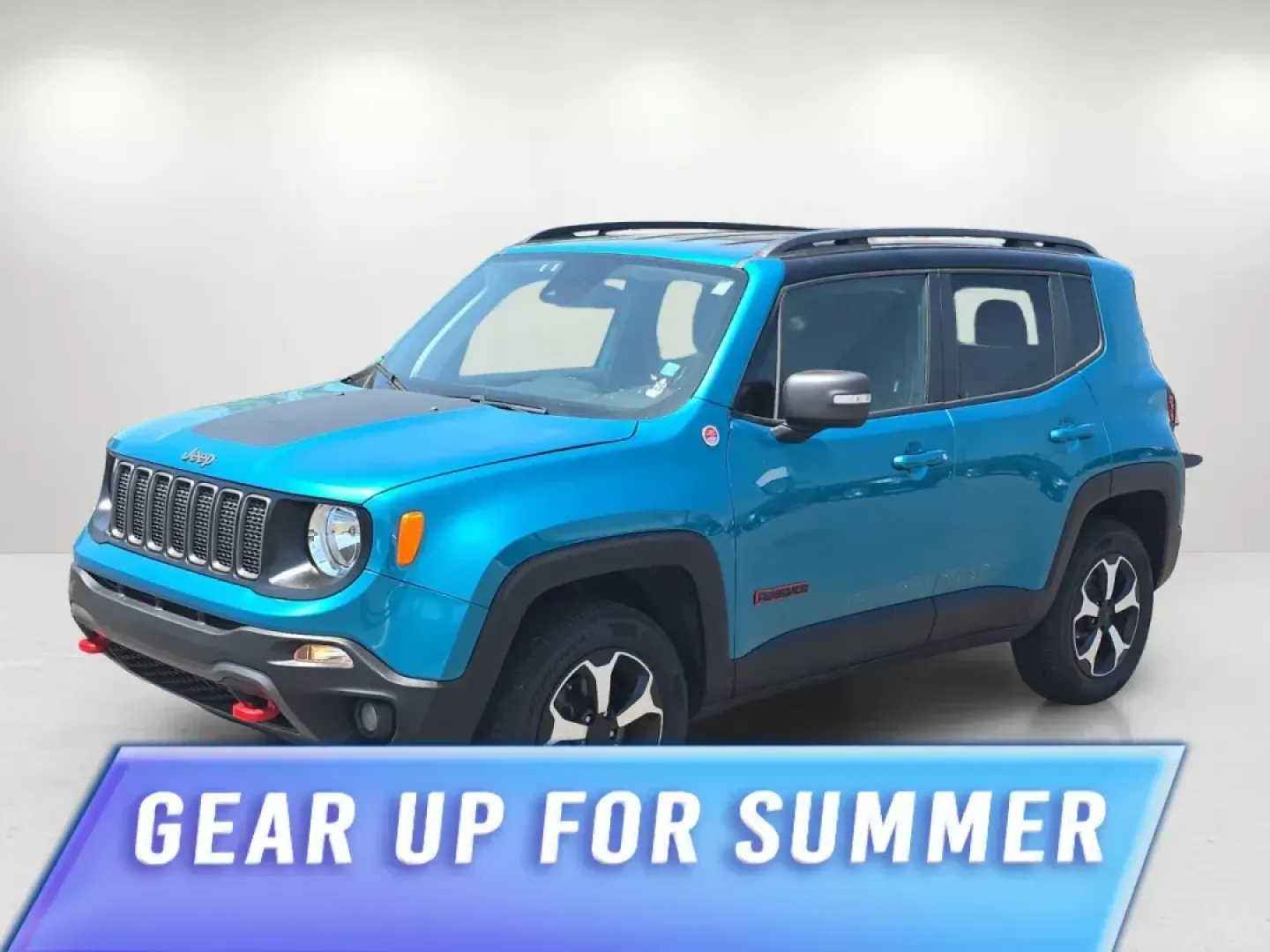2021 /Black Jeep Renegade Trailhawk (ZACNJDC14MP) with an Intercooled Turbo Premium Unleaded I-4 1.3 L/81 engine, 9-Speed Automatic w/OD transmission, located at 521 Old Farm Lane Rd, Prattville, AL, 36066, (334) 325-1505, 32.482460, -86.416367 - 2021 Jeep Renegade Trailhawk - Photo#0