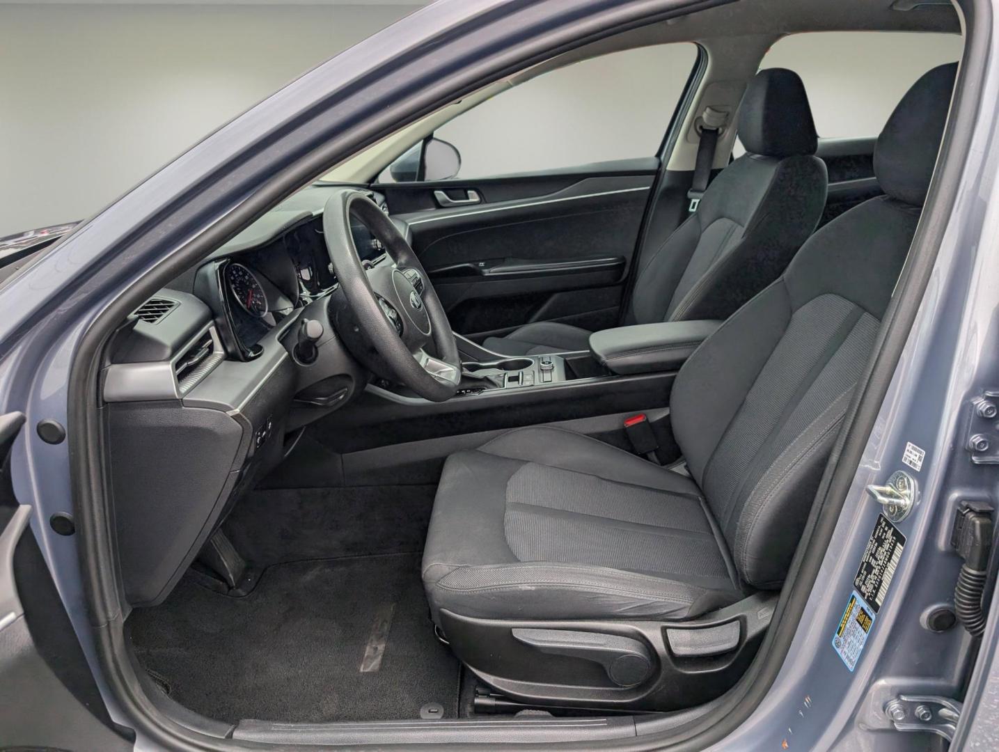 2021 /Black Kia K5 LXS (5XXG14J28MG) with an Intercooled Turbo Regular Unleaded I-4 1.6 L/98 engine, 8-Speed Automatic w/OD transmission, located at 3959 U.S. 80 W, Phenix City, AL, 36870, (334) 297-4885, 32.469296, -85.135185 - 2021 Kia K5 LXS - Photo#9
