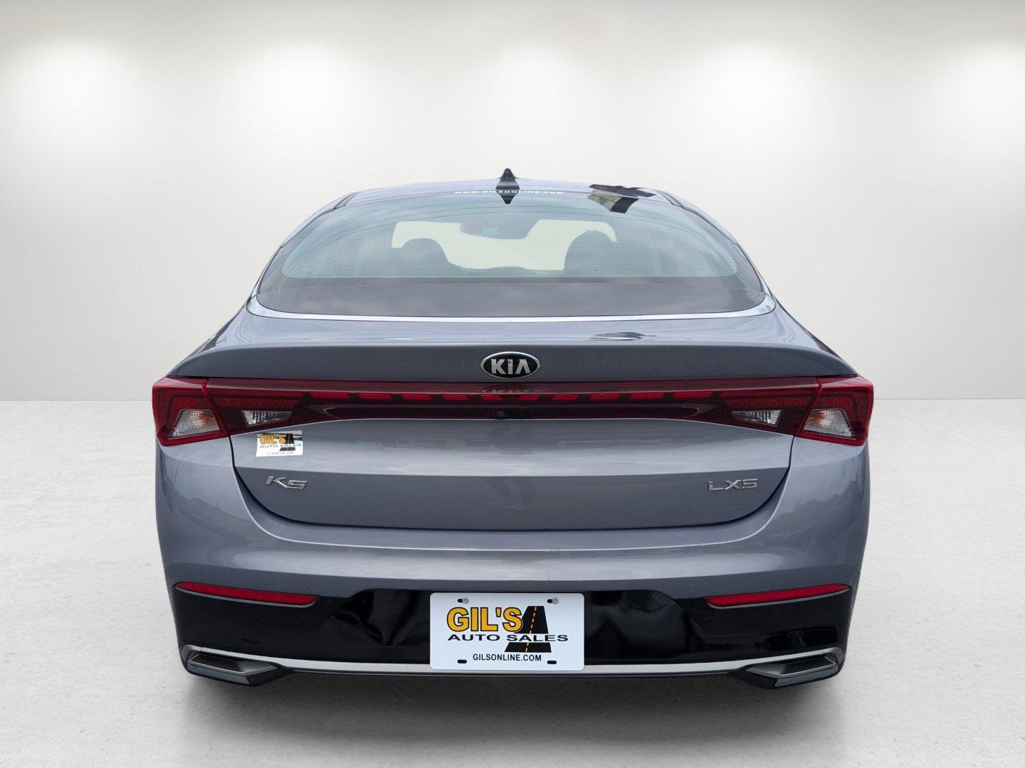 2021 /Black Kia K5 LXS (5XXG14J28MG) with an Intercooled Turbo Regular Unleaded I-4 1.6 L/98 engine, 8-Speed Automatic w/OD transmission, located at 3959 U.S. 80 W, Phenix City, AL, 36870, (334) 297-4885, 32.469296, -85.135185 - 2021 Kia K5 LXS - Photo#5