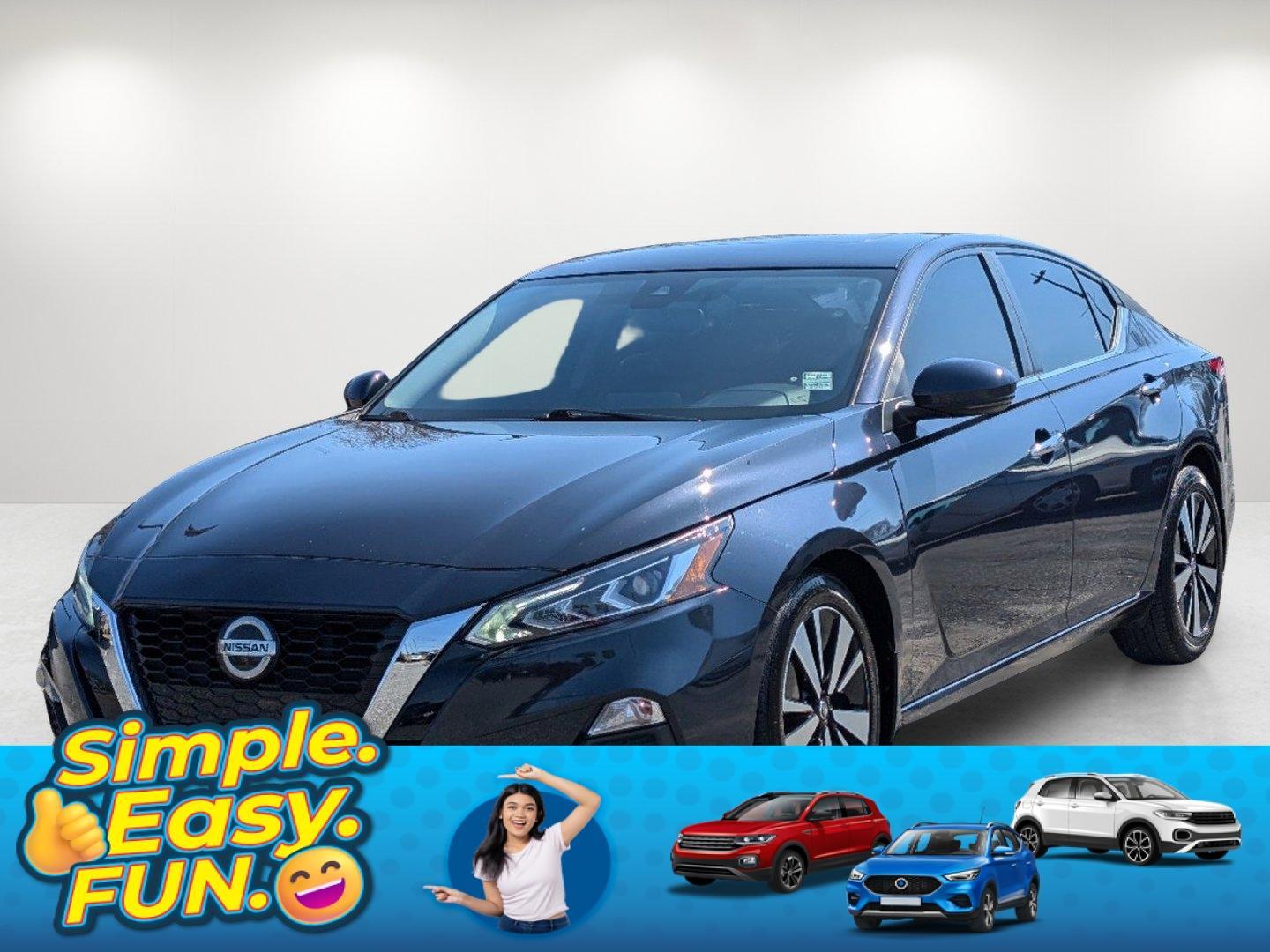 2021 /Charcoal Nissan Altima 2.5 SV (1N4BL4DVXMN) with an Regular Unleaded I-4 2.5 L/152 engine, 1-Speed CVT w/OD transmission, located at 7000 Northlake Connector, Columbus, GA, 31904, (706) 987-8085, 32.524975, -84.978134 - 2021 Nissan Altima 2.5 SV - Photo#0