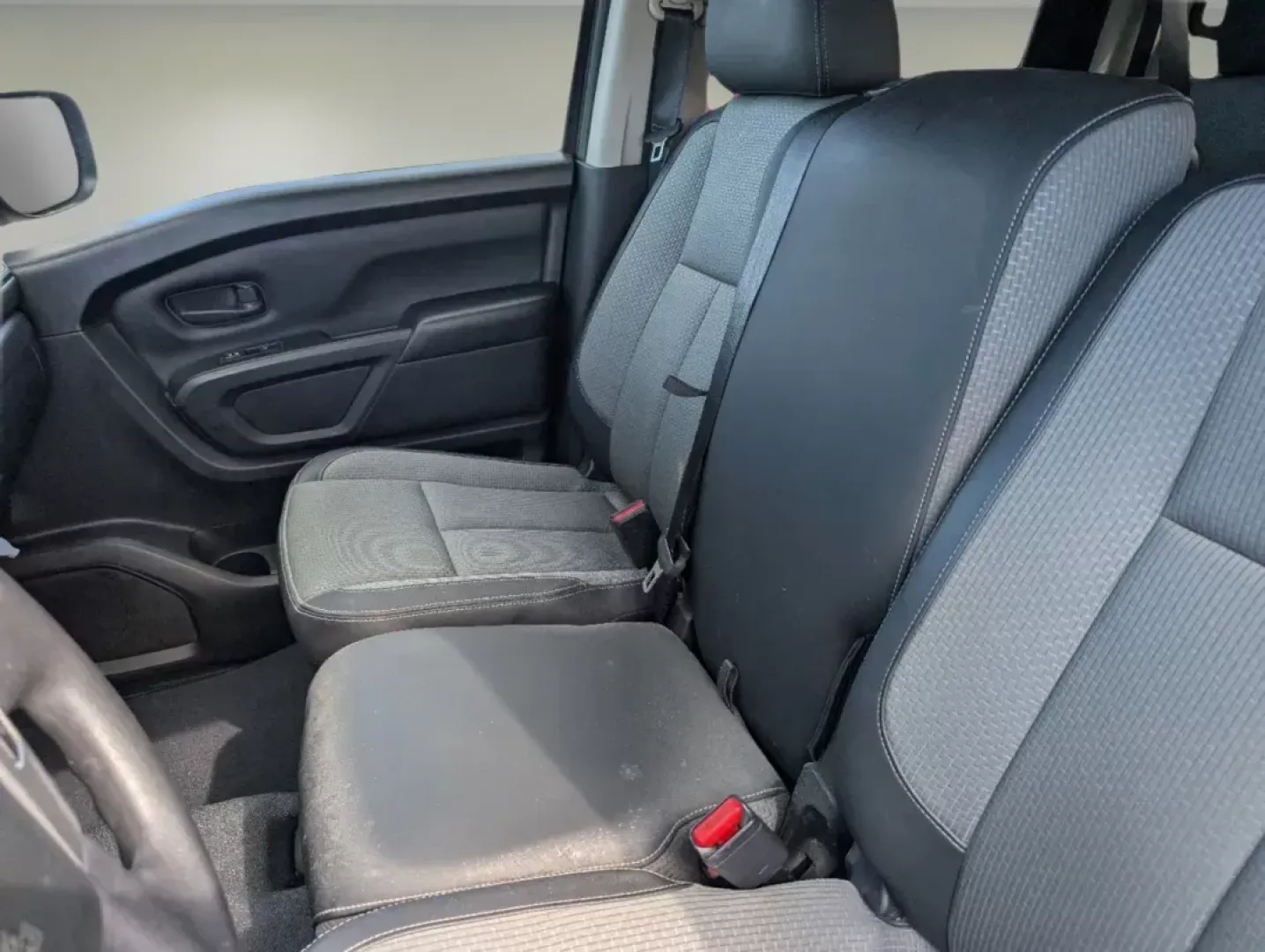 2021 /Black Nissan Titan S (1N6AA1EE4MN) with an Premium Unleaded V-8 5.6 L/339 engine, 9-Speed Automatic w/OD transmission, located at 3959 U.S. 80 W, Phenix City, AL, 36870, (334) 297-4885, 32.469296, -85.135185 - 2021 Nissan Titan S - Photo#13